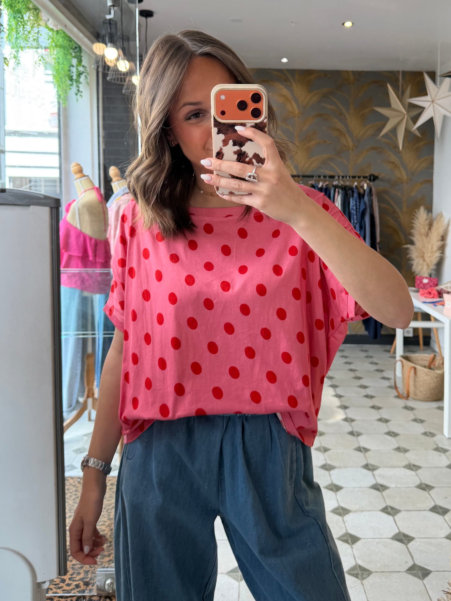 T-Shirt à pois - Johanna Paris