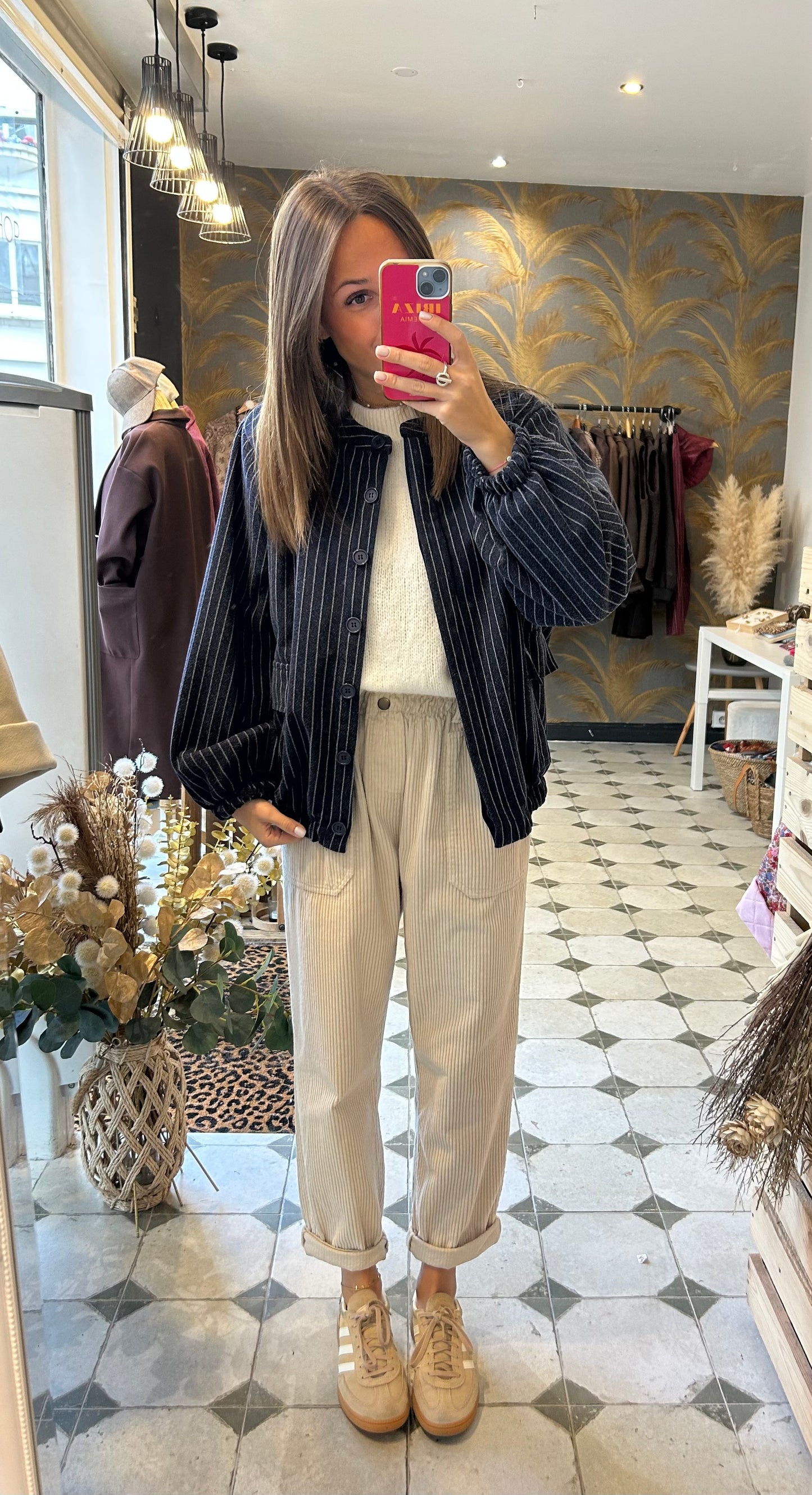 Veste Jorah bleu - Johanna Paris