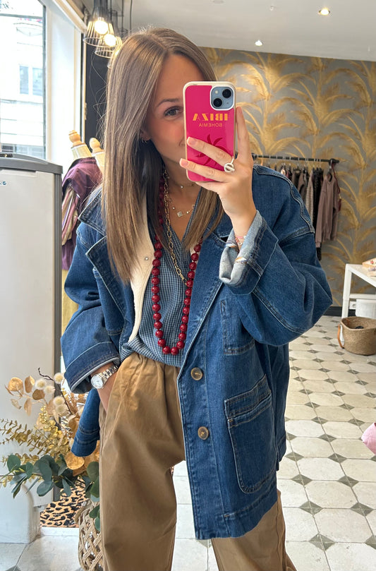 Veste en jean Ava