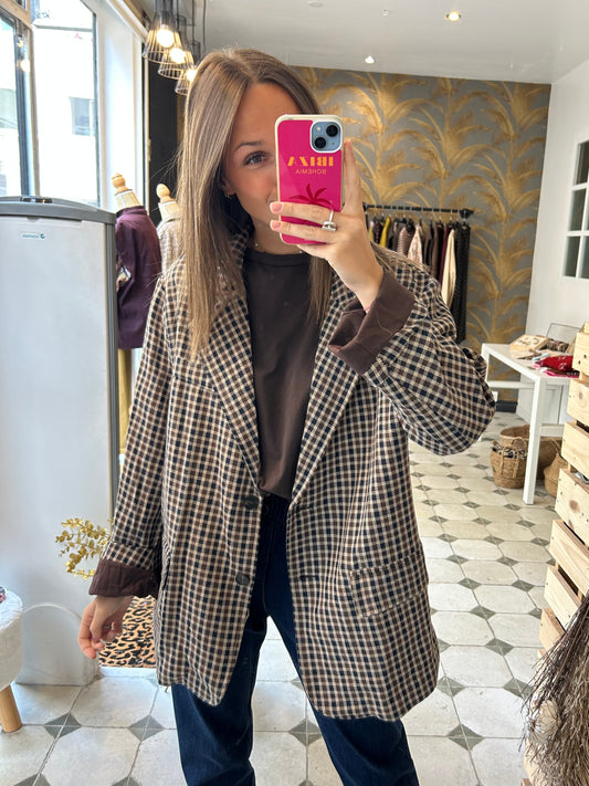 Blazer à carreaux - Johanna Paris