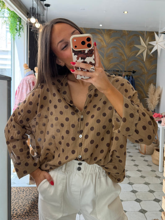 Chemise à pois - Johanna Paris