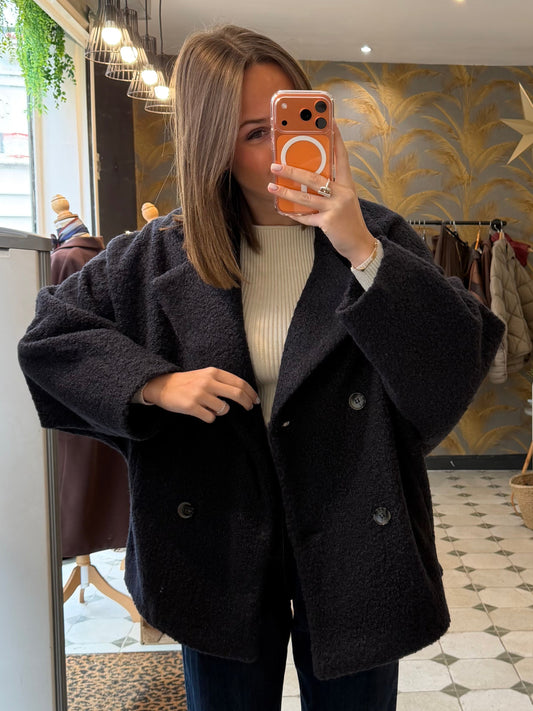 Caban Ambre bleu marine