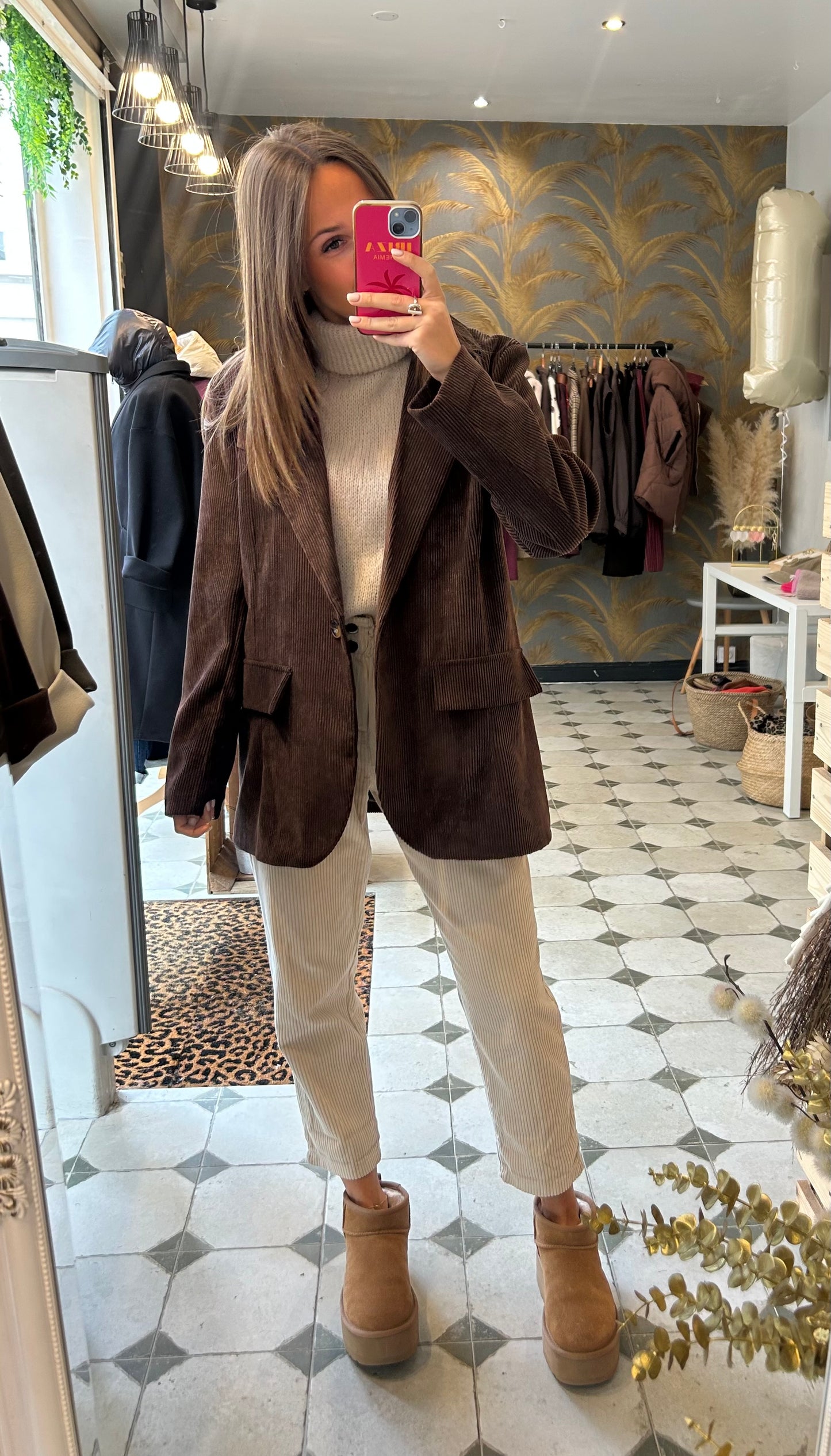 Blazer en velours Marlo - Johanna Paris