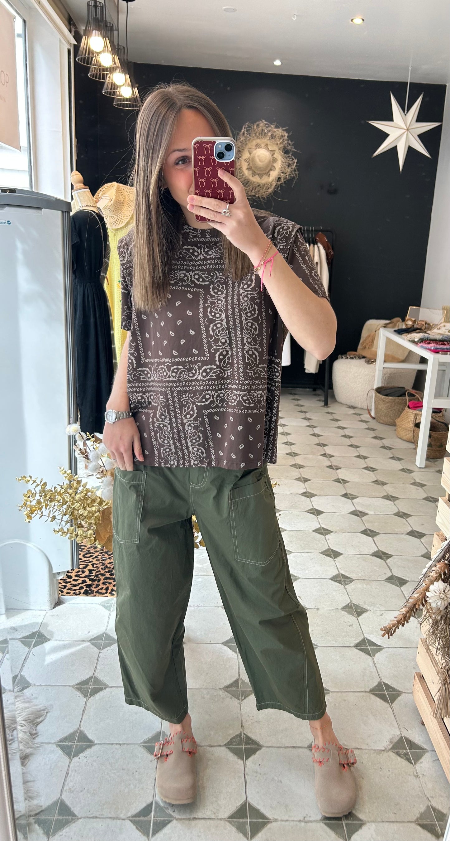 Pantalon Octave kaki- Johanna Paris