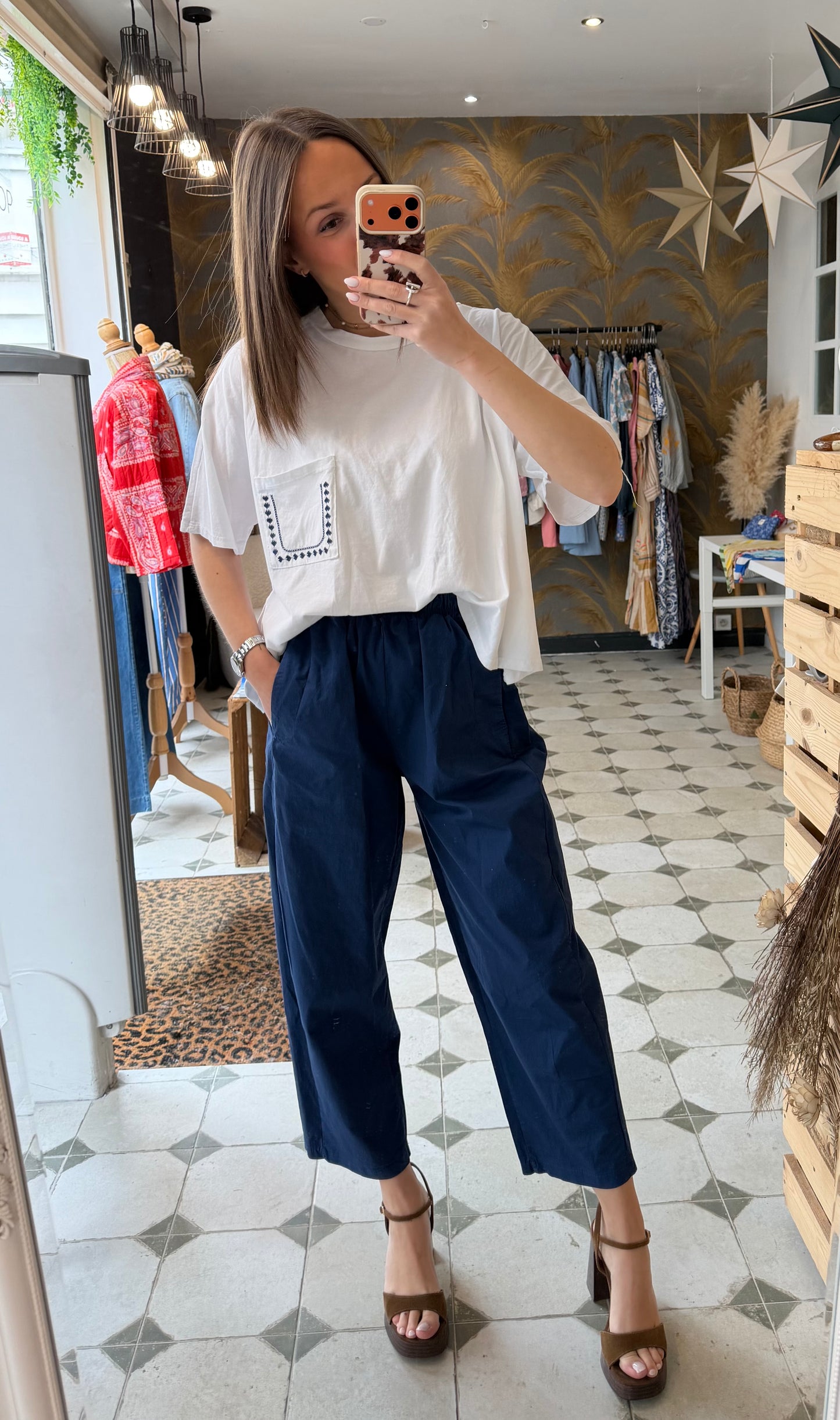 T-Shirt brodé - Johanna Paris