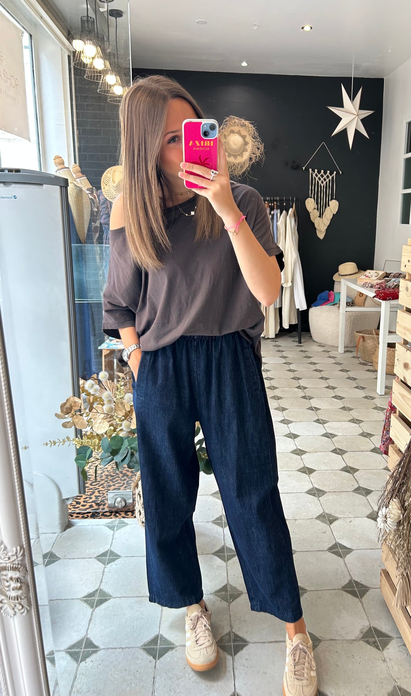 Pantalon Magique en jean brut - Johanna Paris