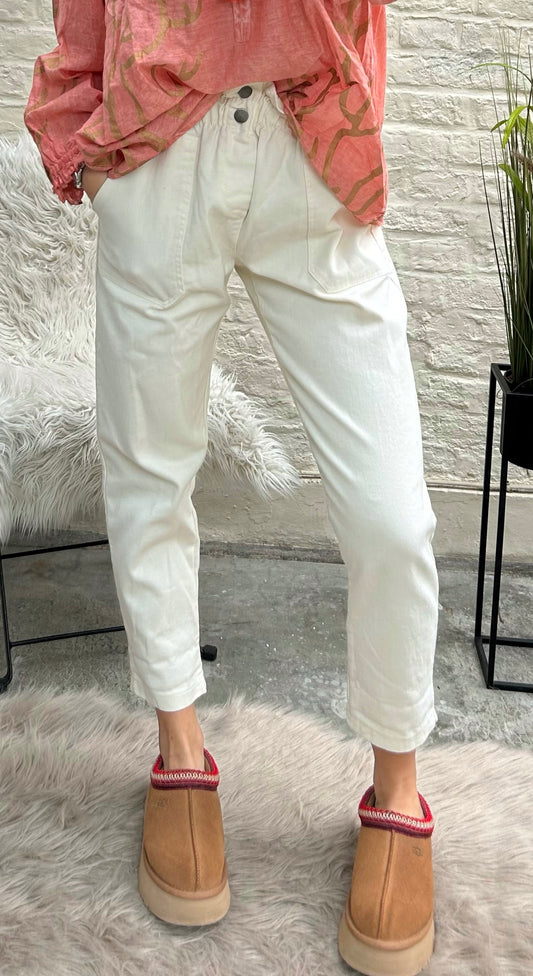 Pantalon en Toile - Johanna Paris