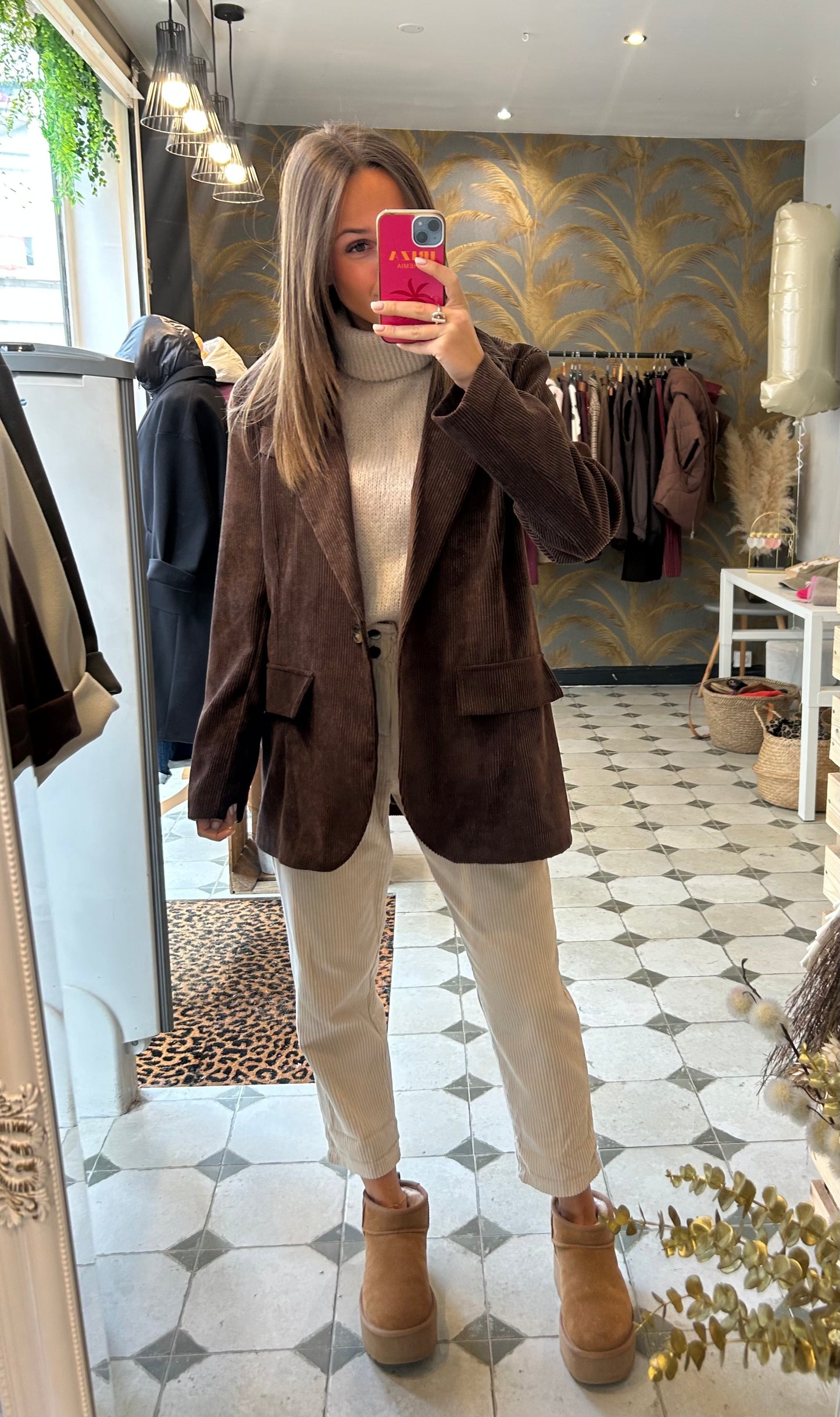 Blazer en velours Marlo - Johanna Paris