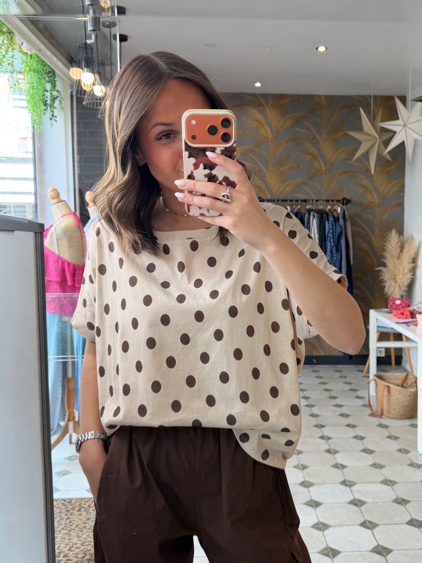 T-Shirt à pois - Johanna Paris