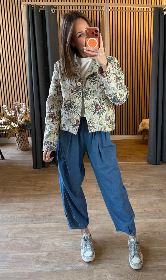 Pantalon Baloon en jean - Johanna Paris