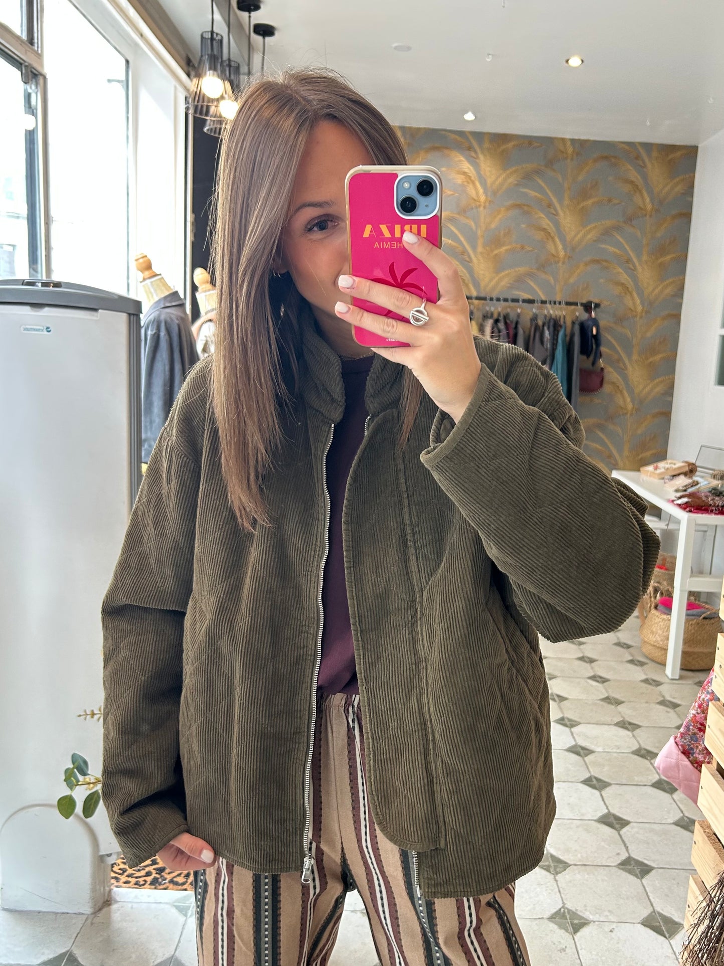 Veste Zoé kaki - Johanna Paris