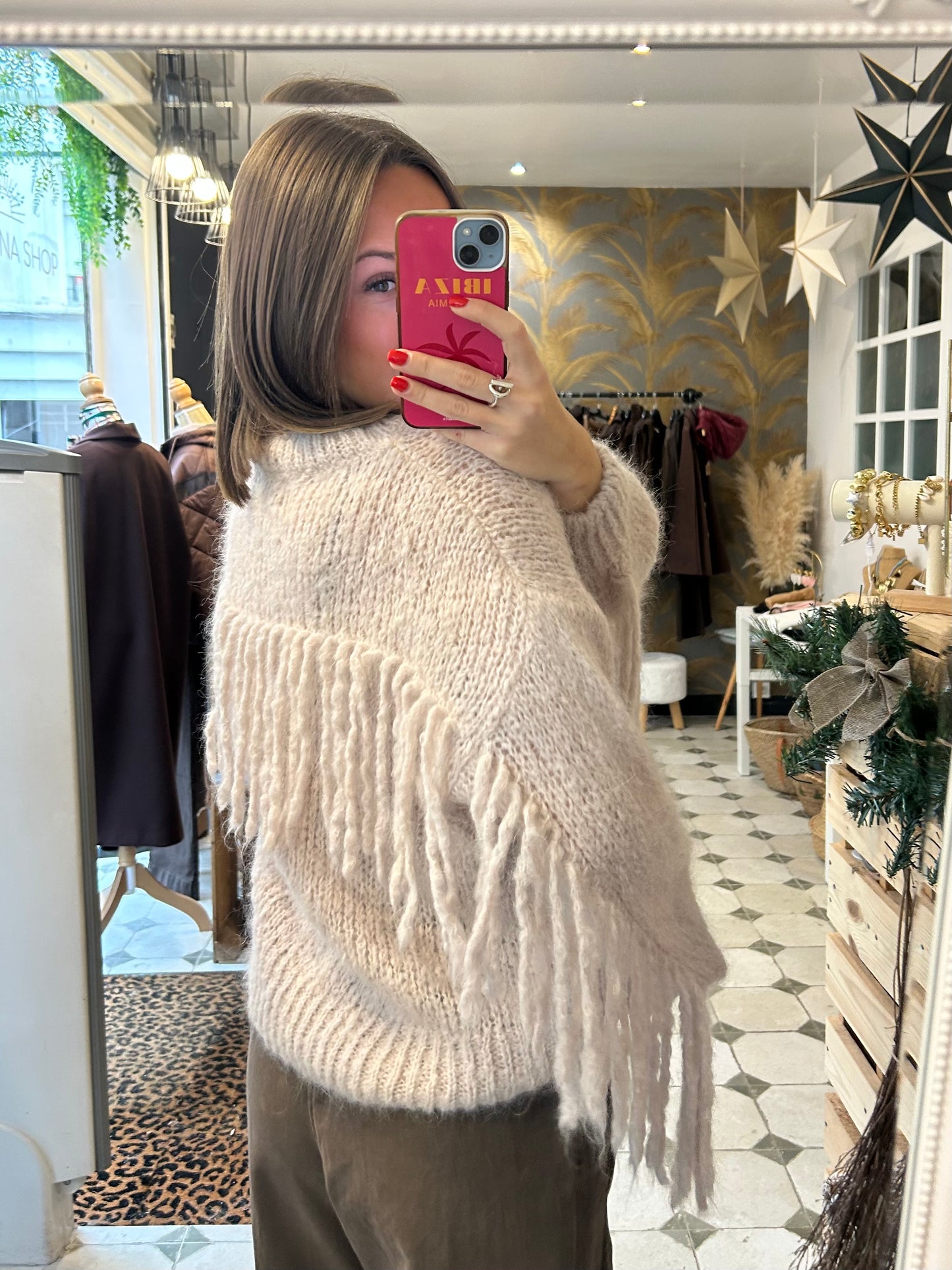 Pull Western beige - Johanna Paris