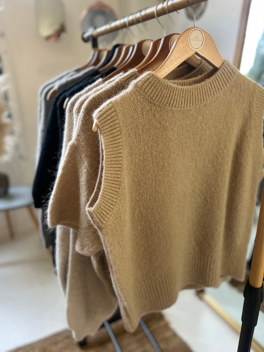 Pull Léon beige