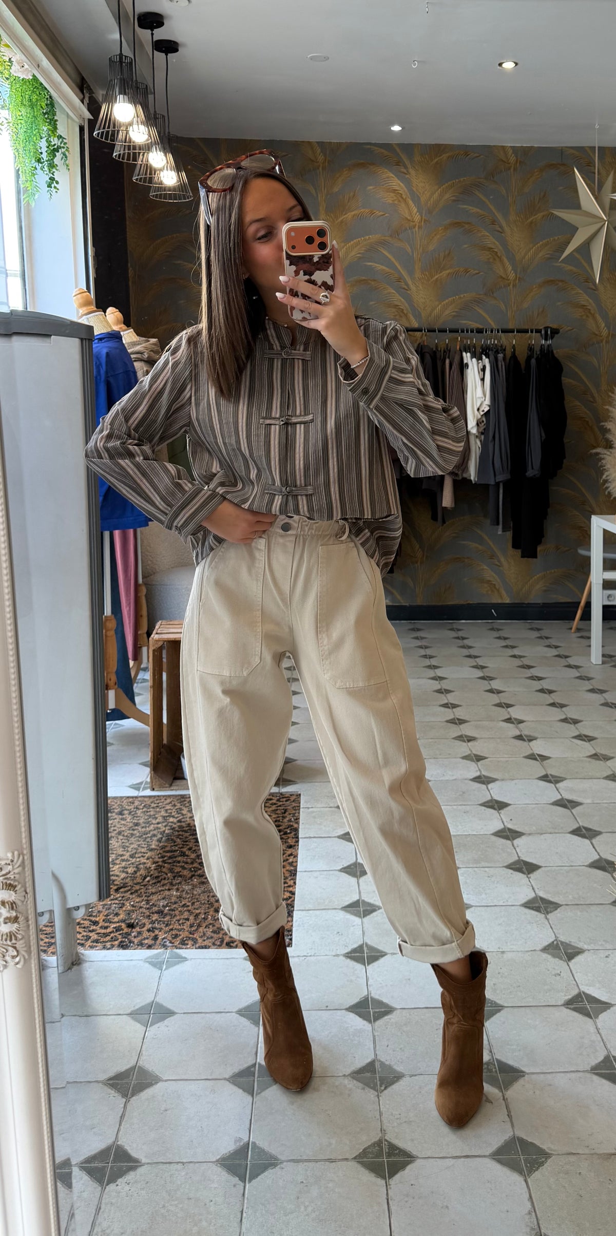 Chemise brandebourgs - Johanna Paris