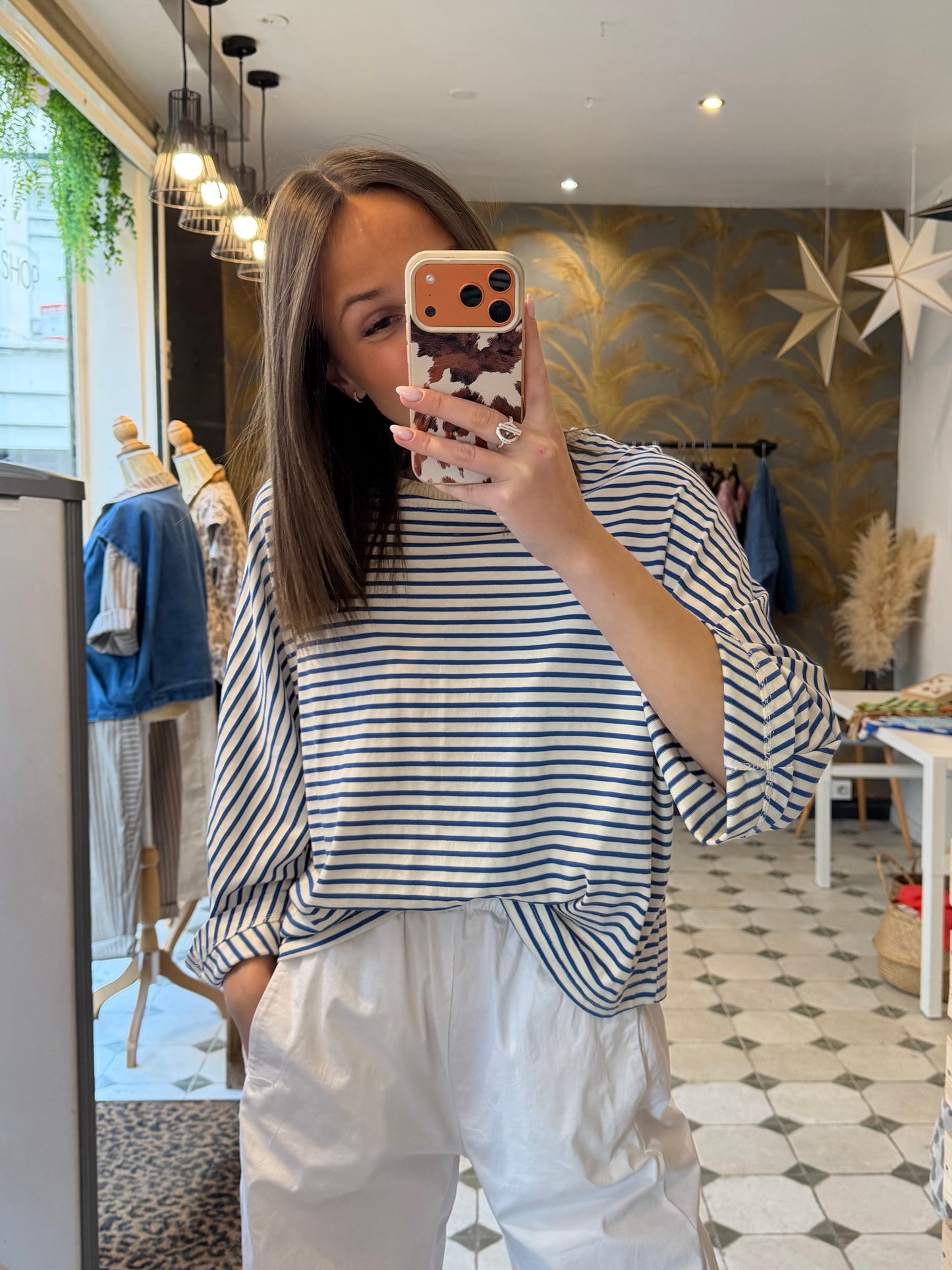 Marinière bleu et blanche - Johanna Paris