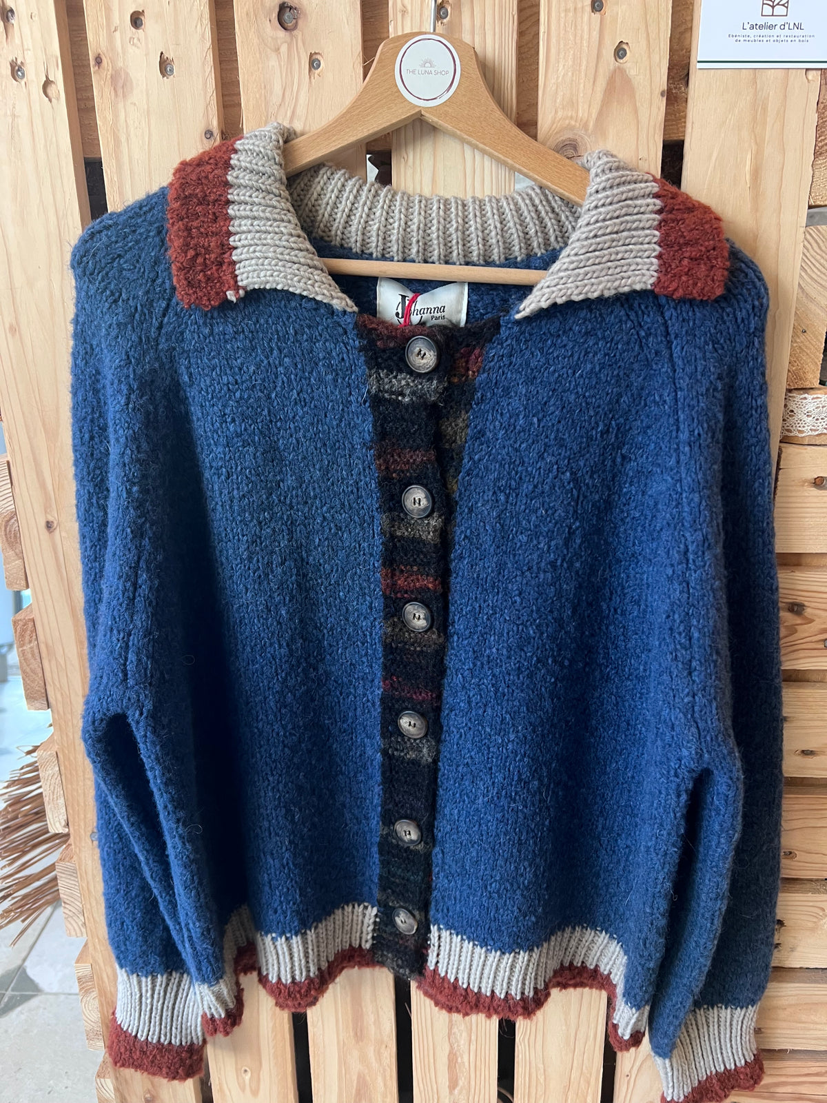 Gilet en laine Milaé - Johanna Paris