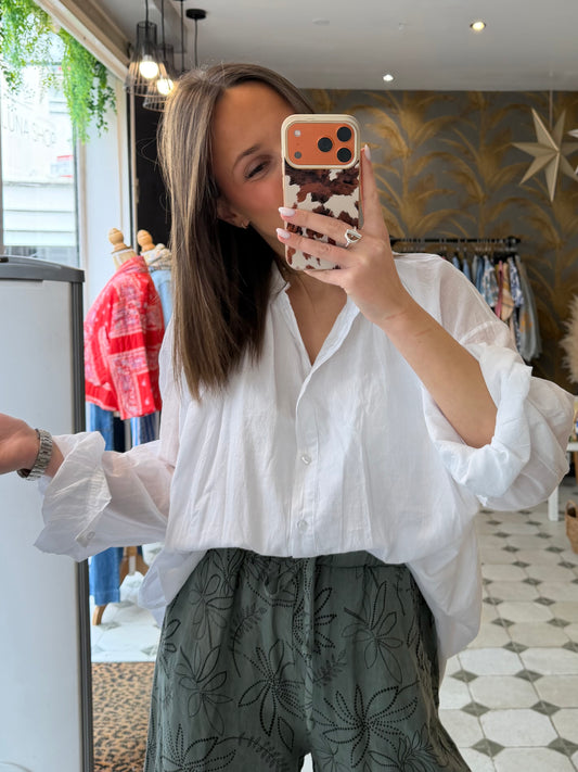 Chemise Clem blanche - Johanna Paris