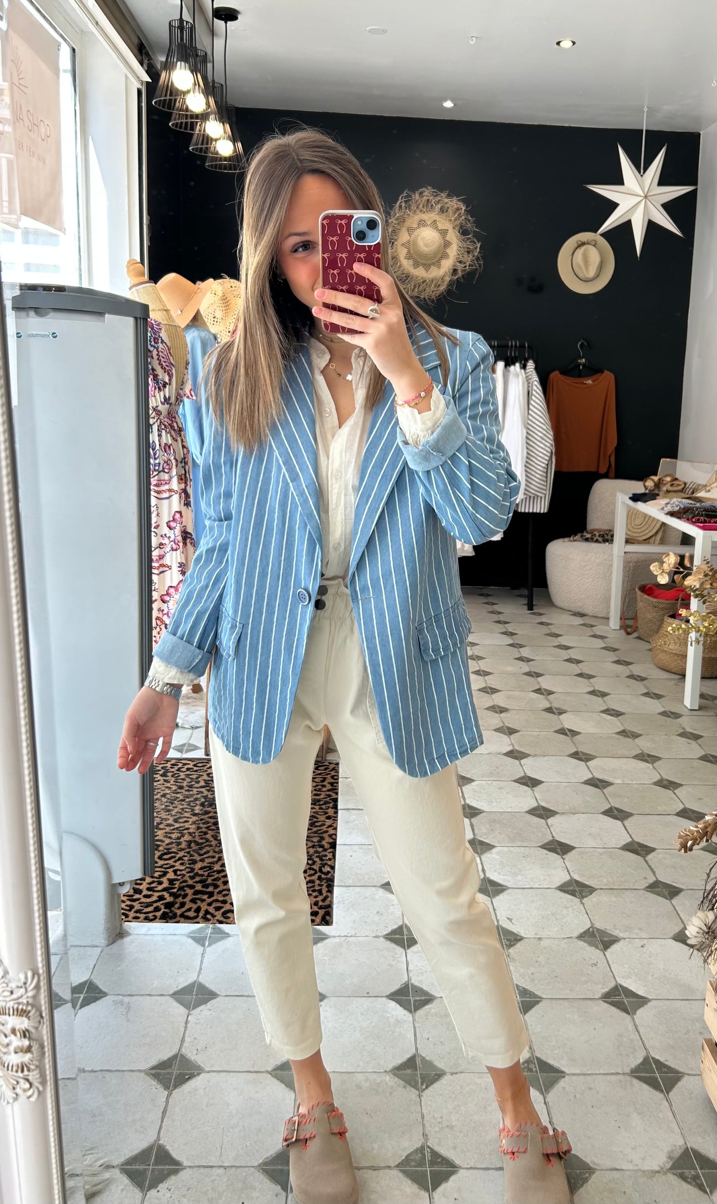 Blazer à rayures Camilla - Johanna Paris