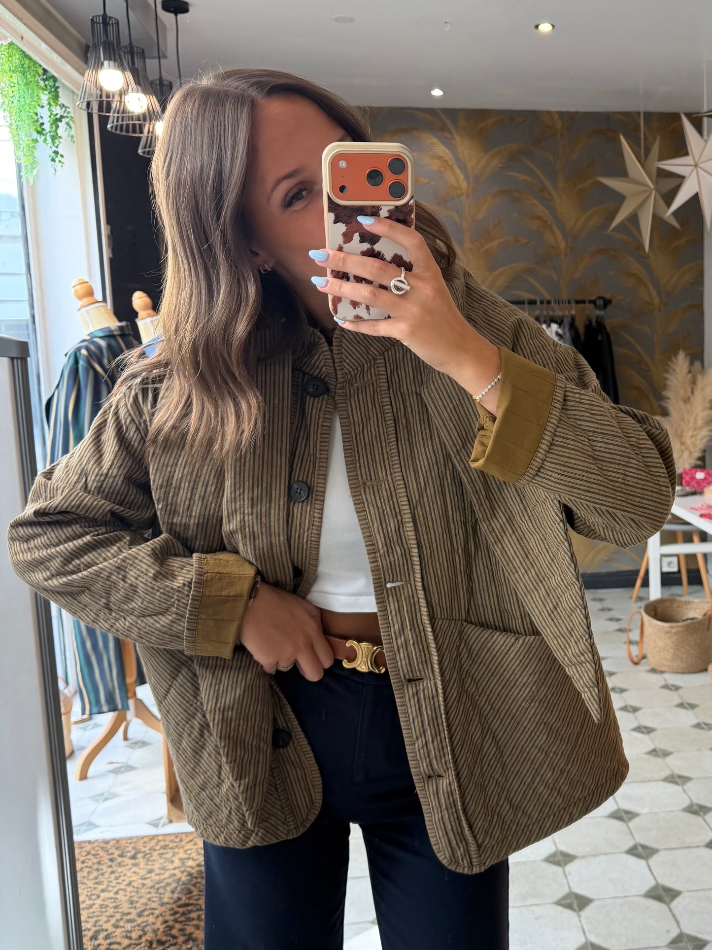 Veste Agathe Camel - Johanna Paris