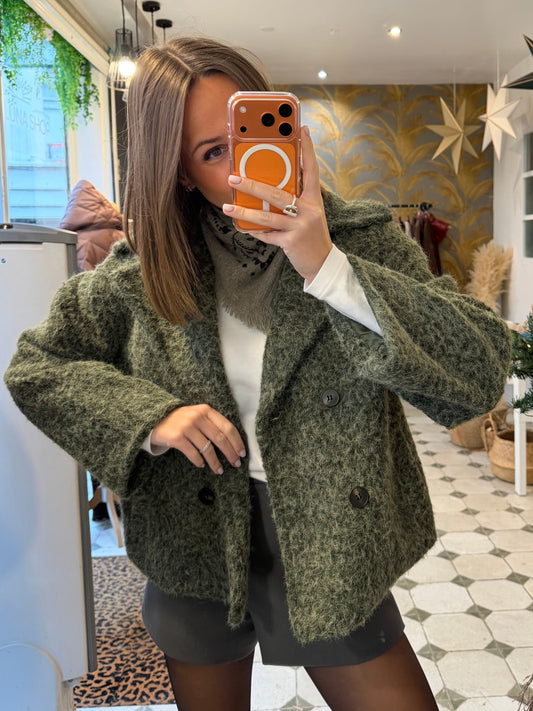 Veste courte Ophelia kaki