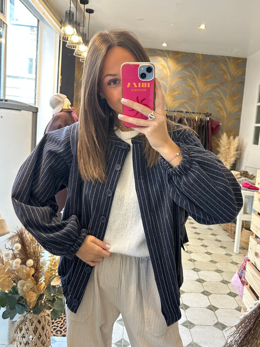 Veste Jorah bleu - Johanna Paris