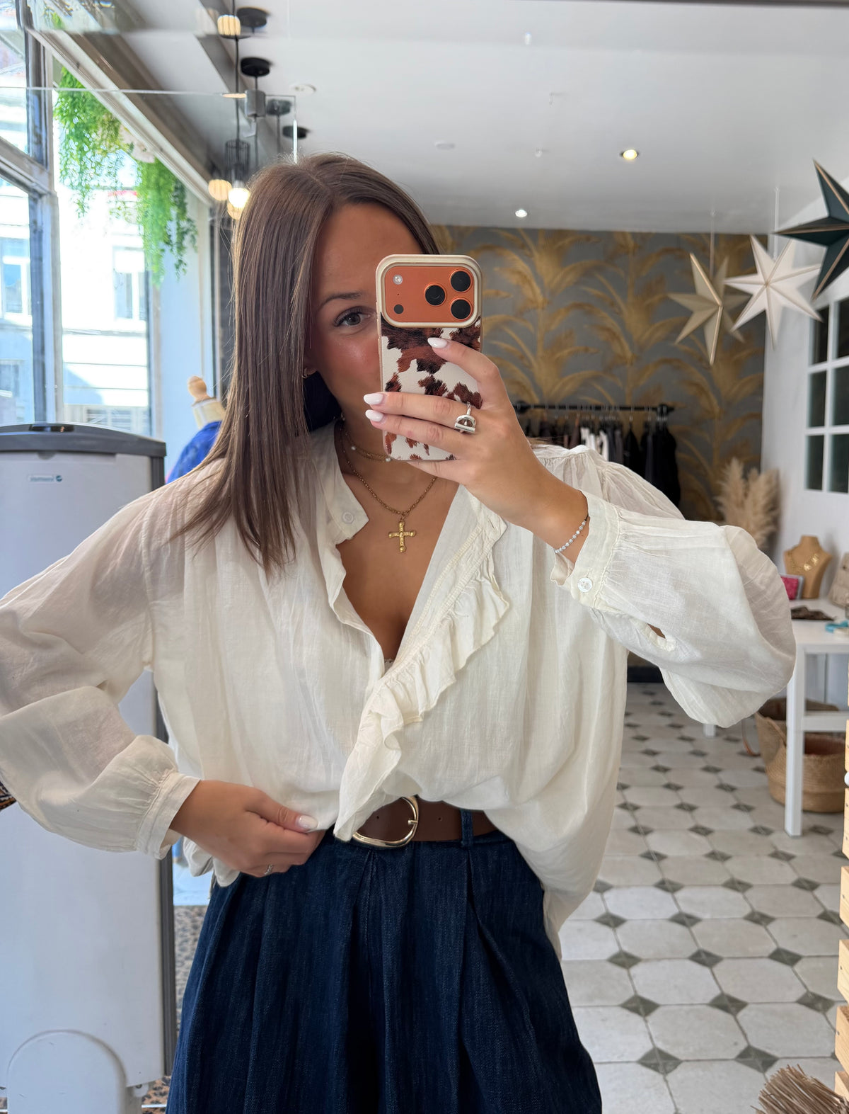 Chemise Soline écru - Johanna Paris