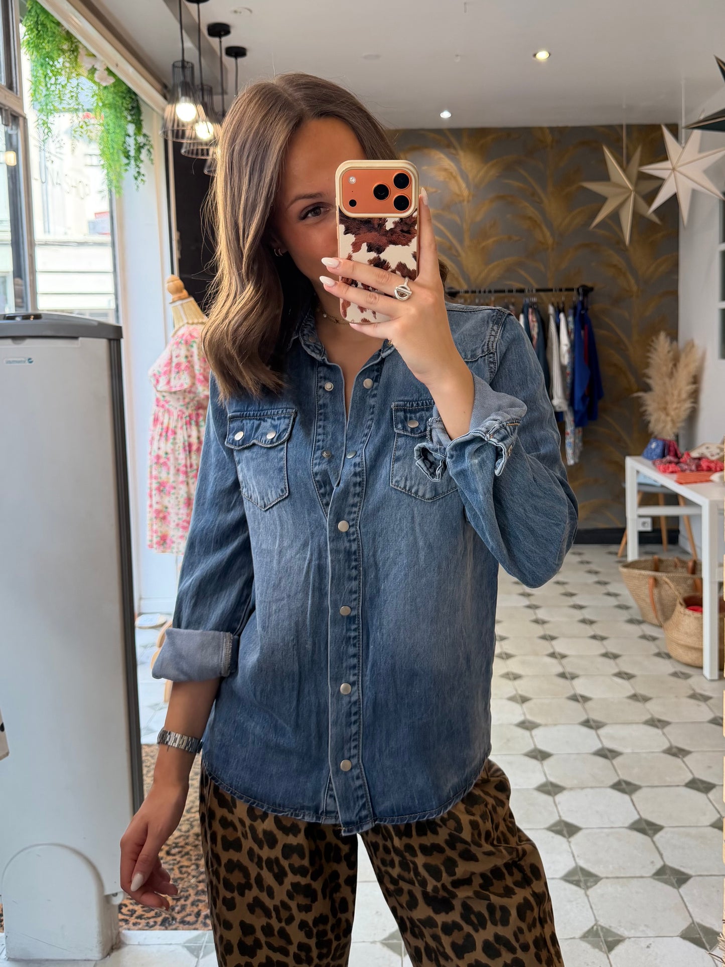 Chemise en jean - Johanna Paris