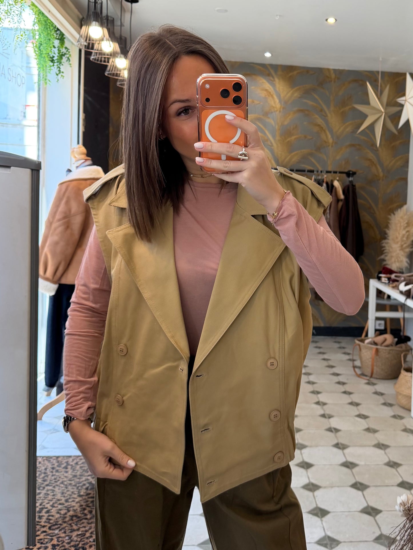 Gilet sans manches Pia Camel - Johanna Paris