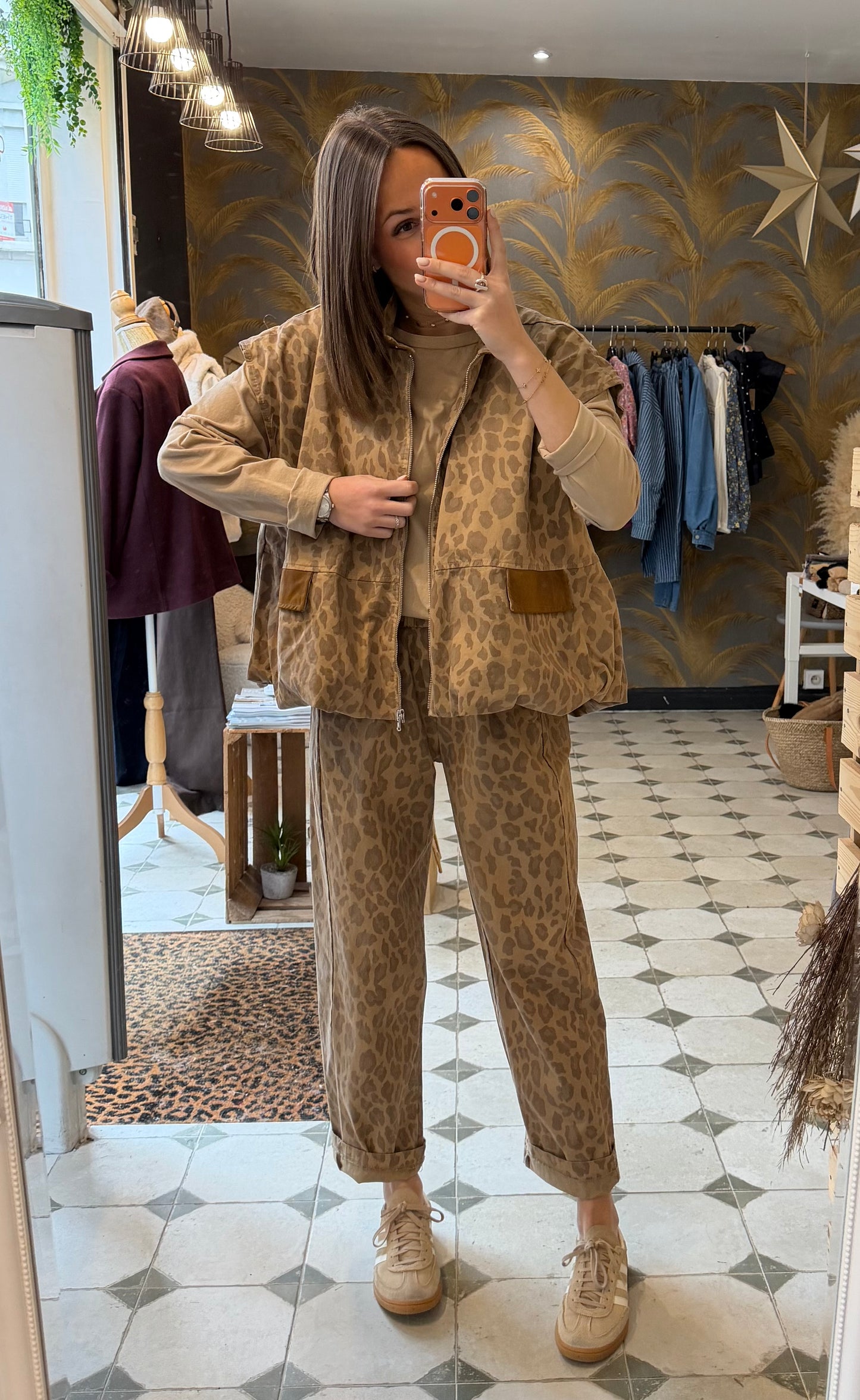 Pantalon Magique long léopard - Johanna Paris