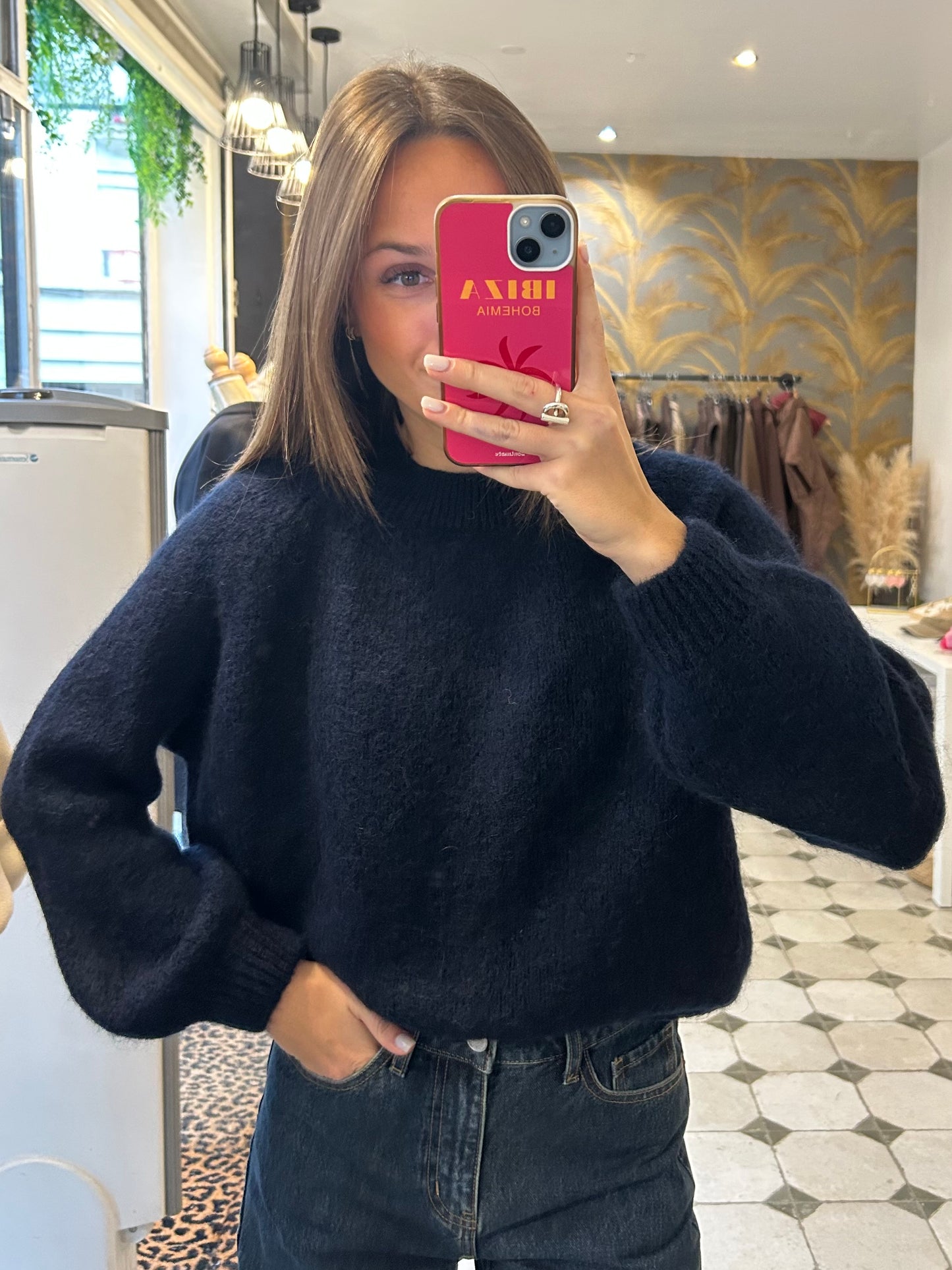 Pull Alma bleu marine