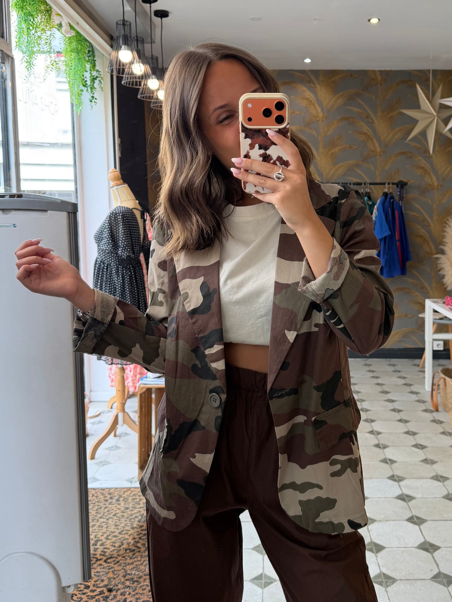 Blazer militaire - Johanna Paris