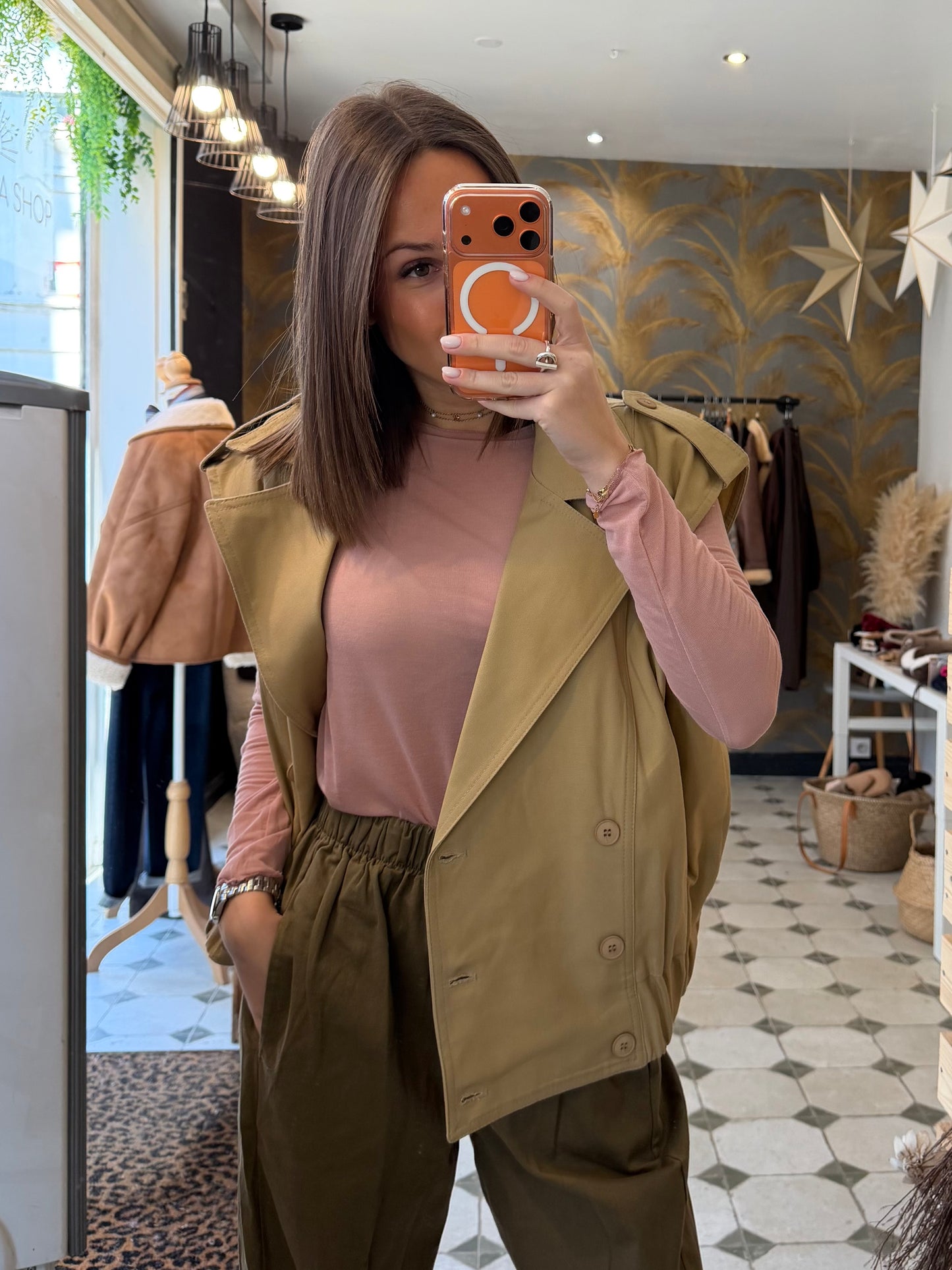 Gilet sans manches Pia Camel - Johanna Paris