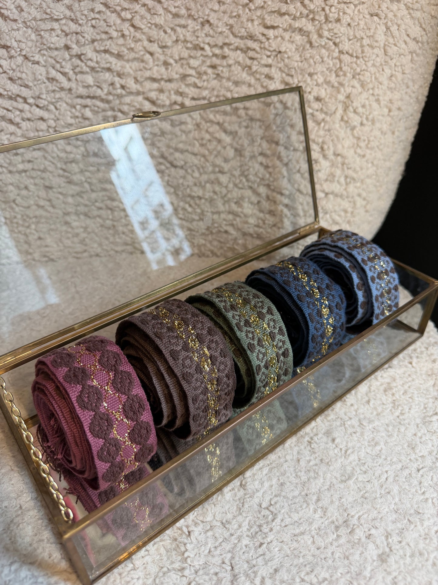 Ceinture prune - Johanna Paris