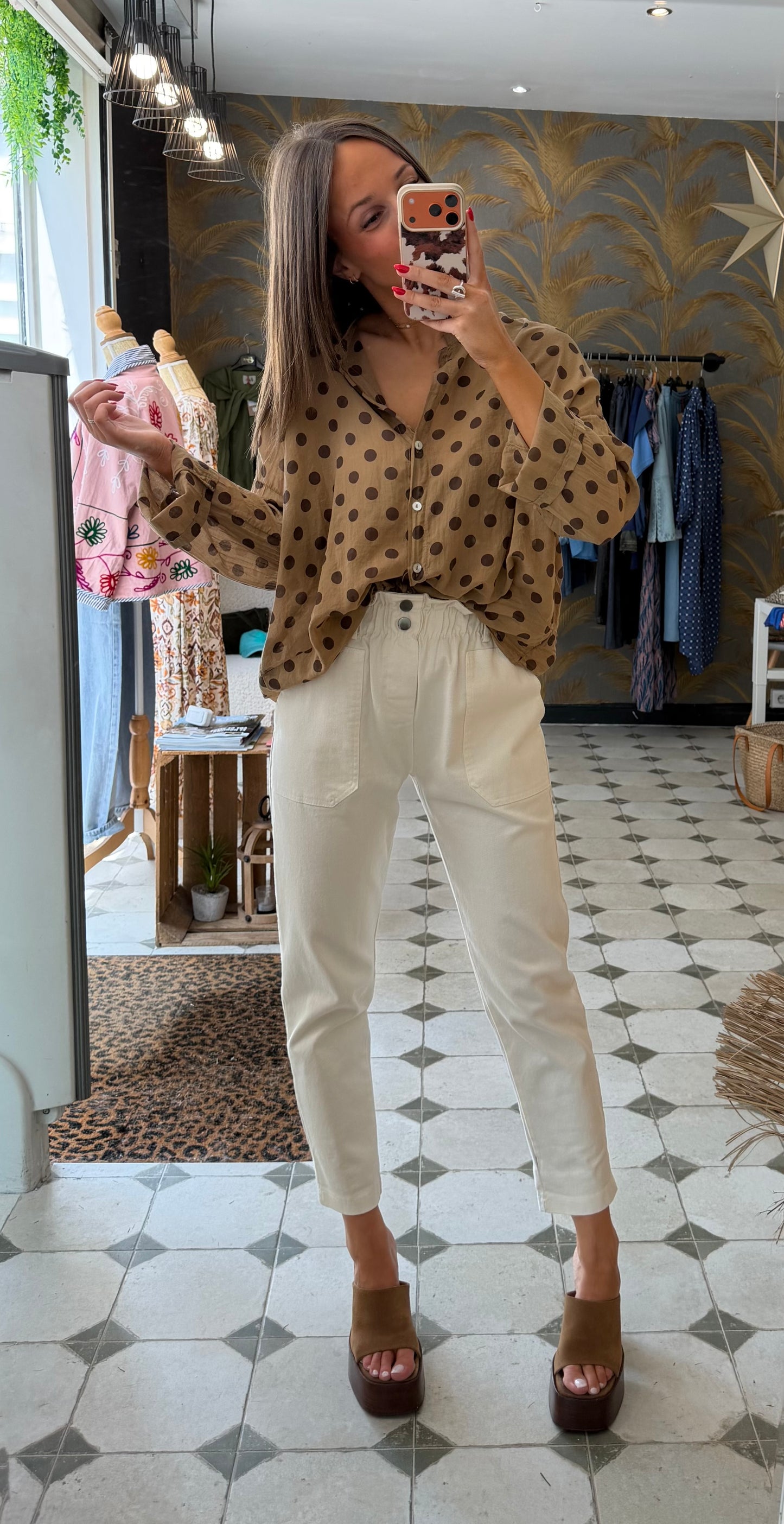 Chemise à pois - Johanna Paris