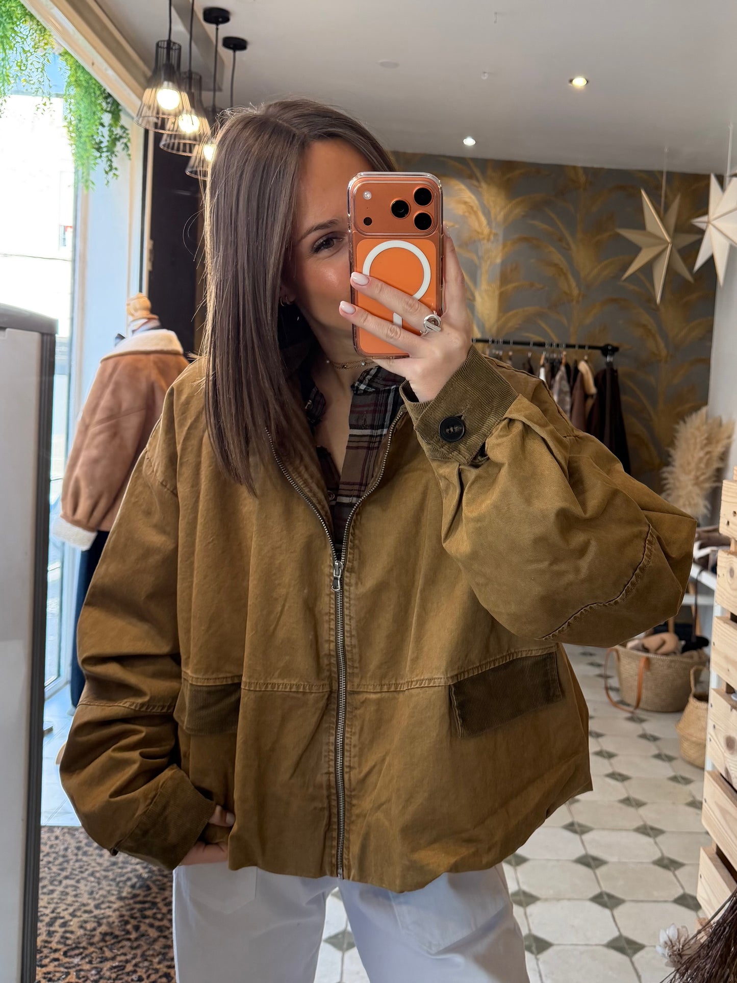 Veste Jenna Camel - Johanna Paris