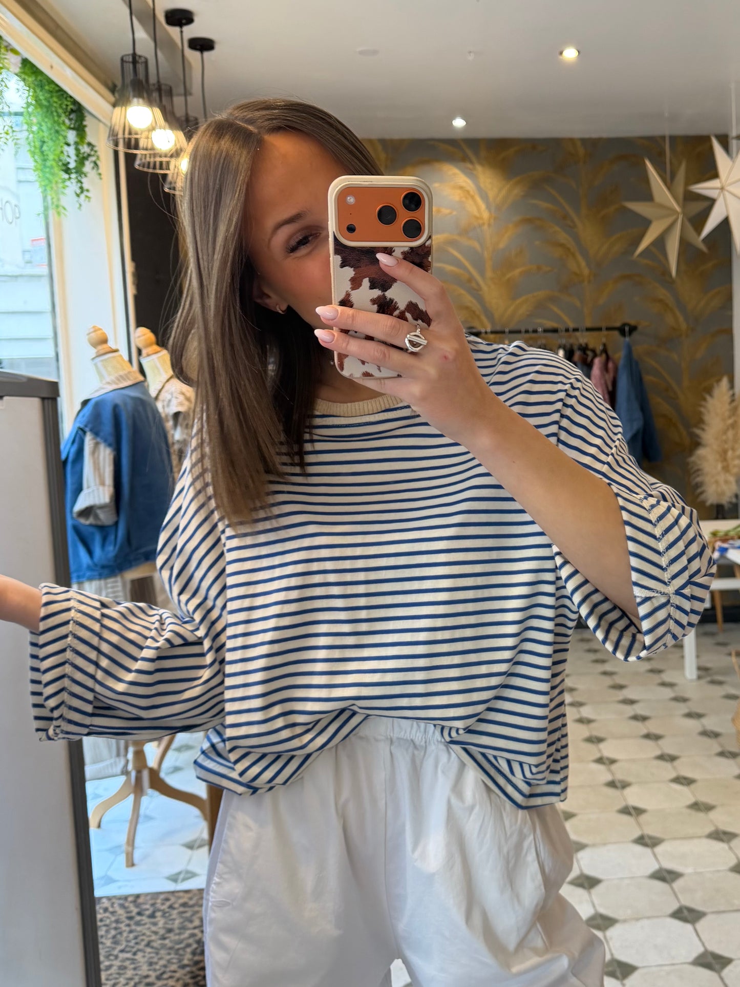 Marinière bleu et blanche - Johanna Paris