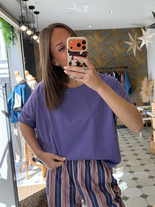 T-Shirt violet - Johanna Paris
