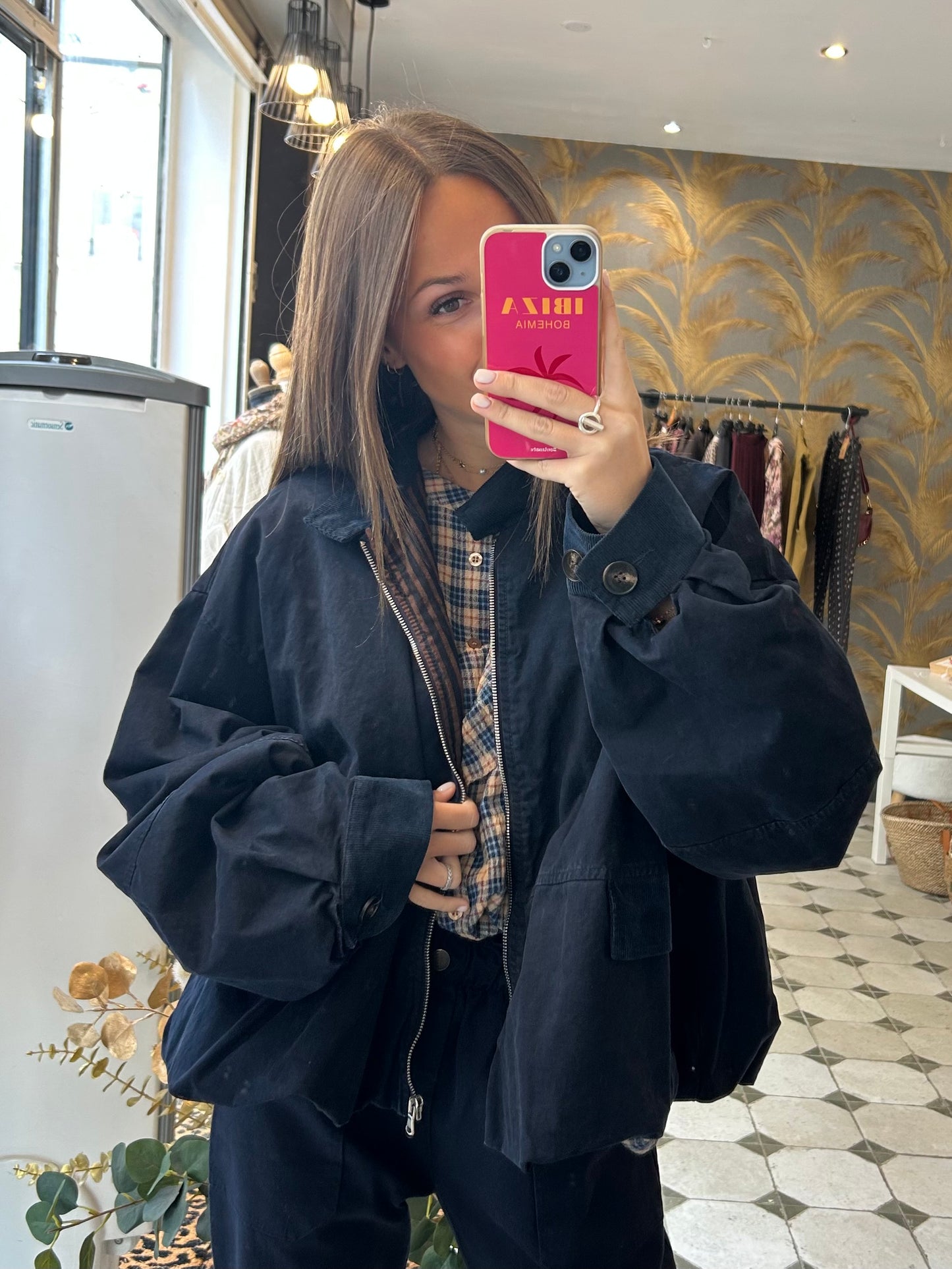 Veste Jenna bleu marine - Johanna Paris