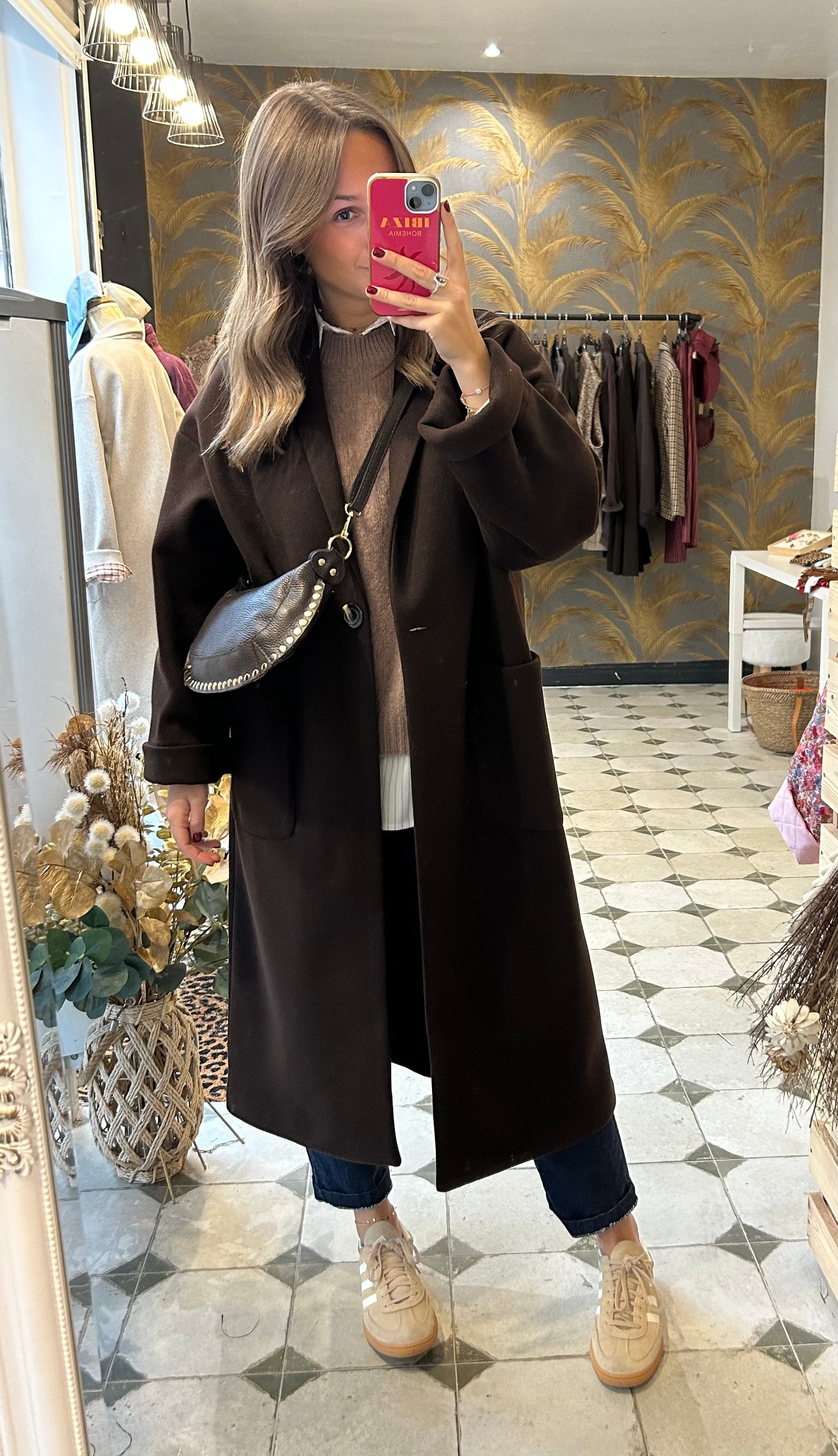 Manteau Tom chocolat