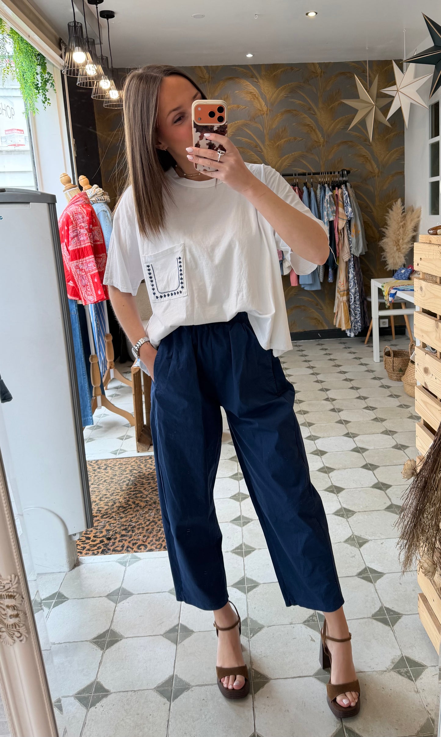 T-Shirt brodé - Johanna Paris