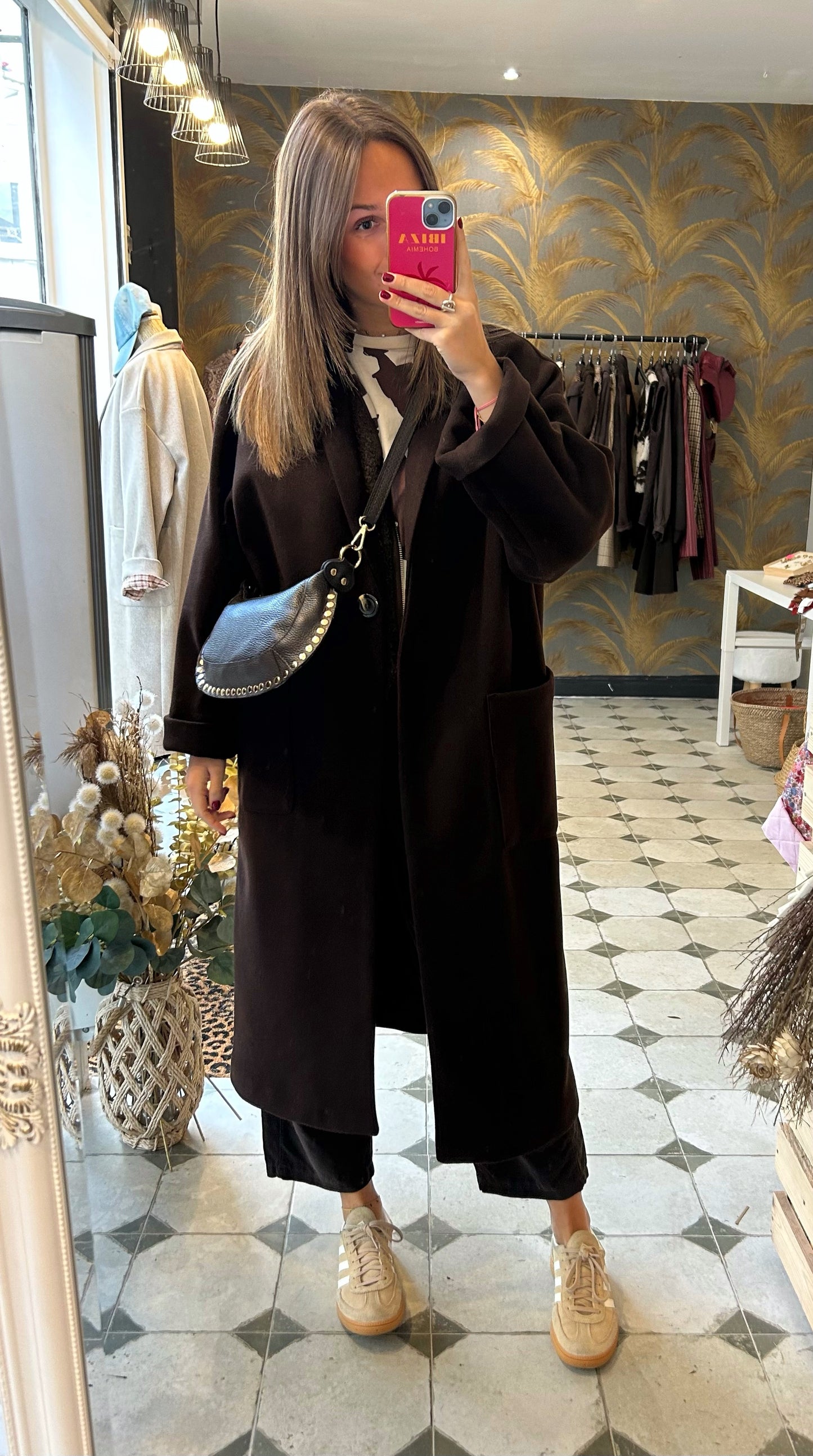 Manteau Tom chocolat