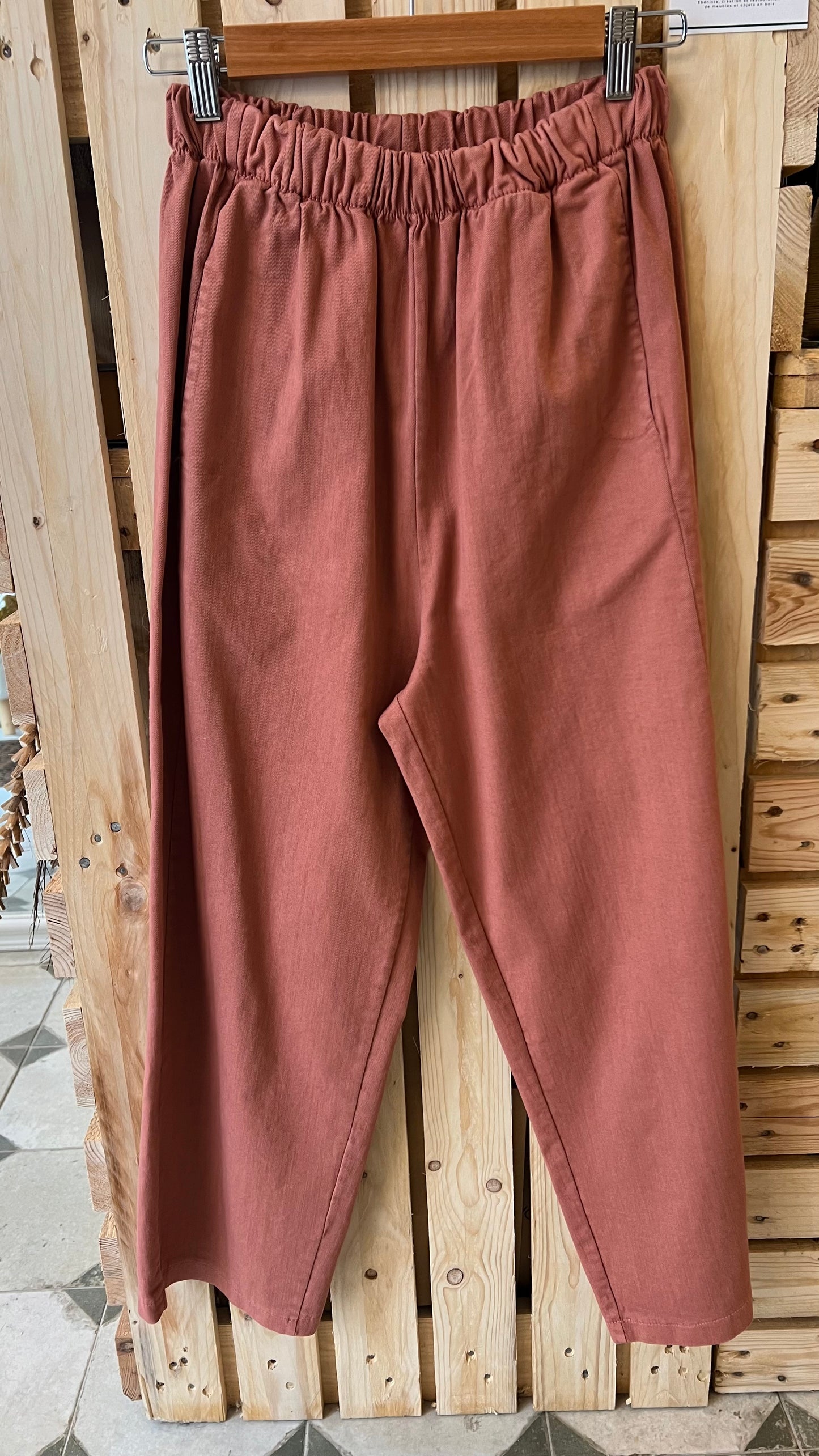 Pantalon Magique bois de rose - Johanna Paris