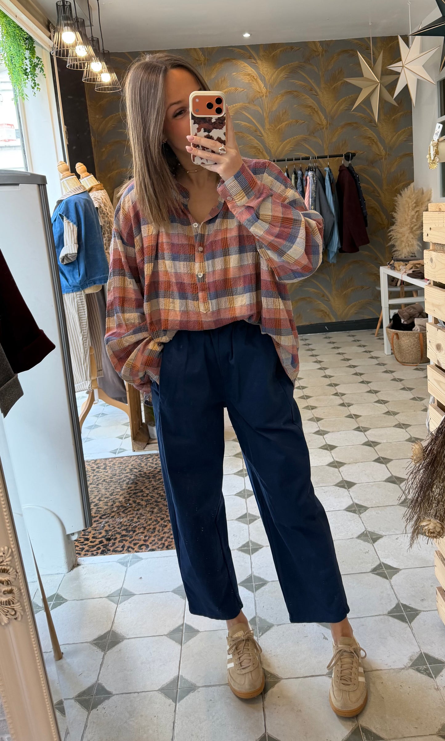 Pantalon Magique bleu marine clair - Johanna Paris -