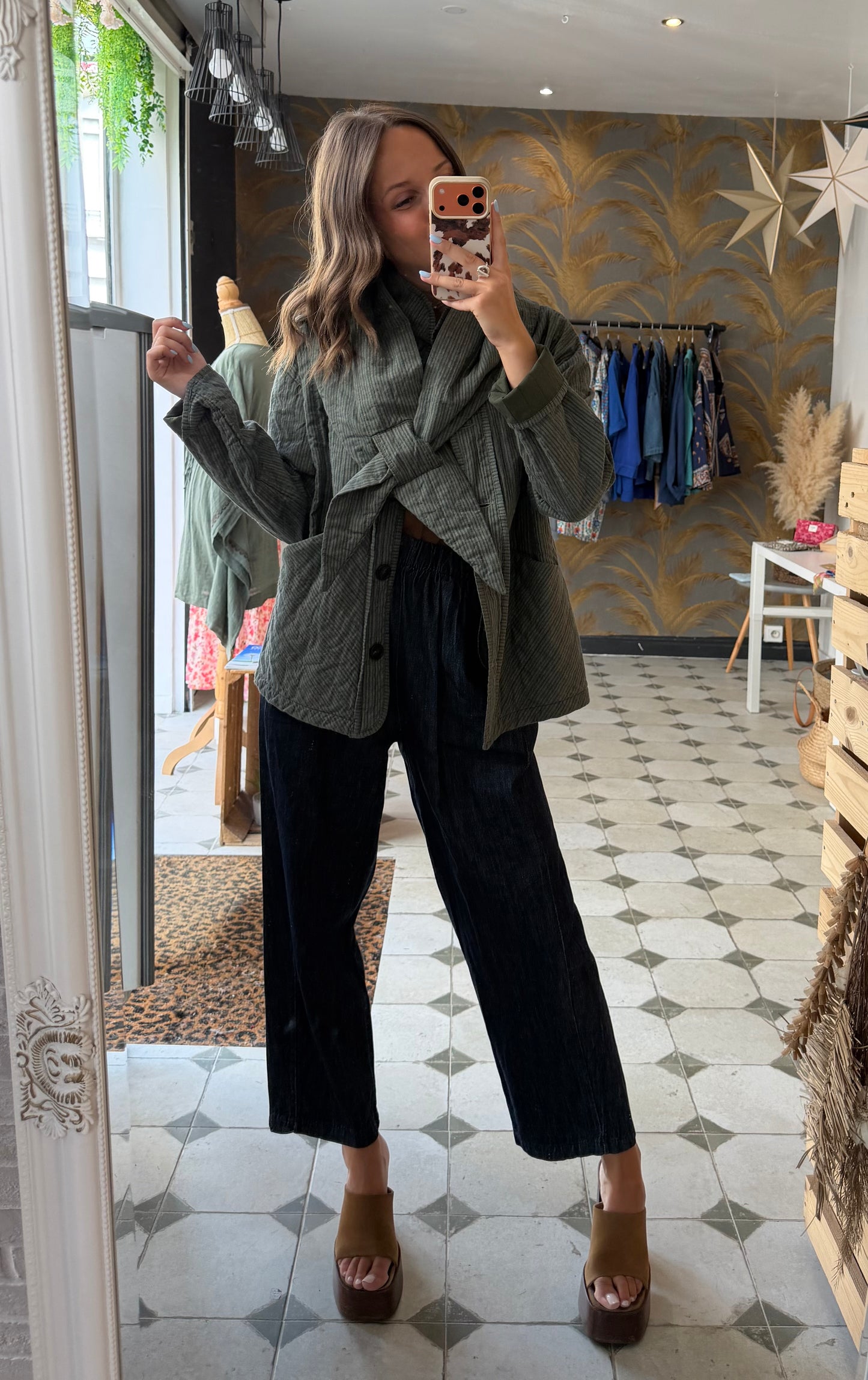 Pantalon Magique en jean brut - Johanna Paris