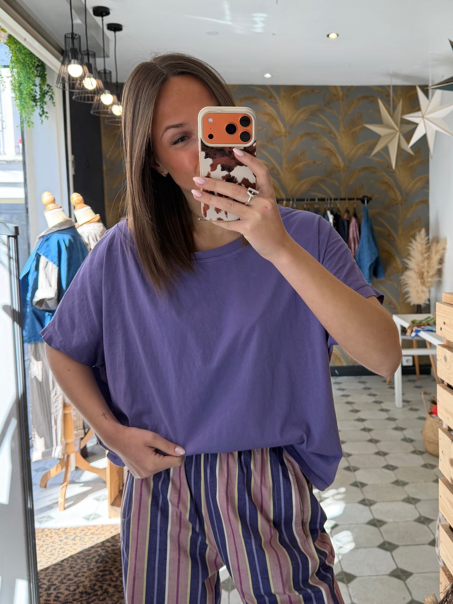 T-Shirt violet - Johanna Paris