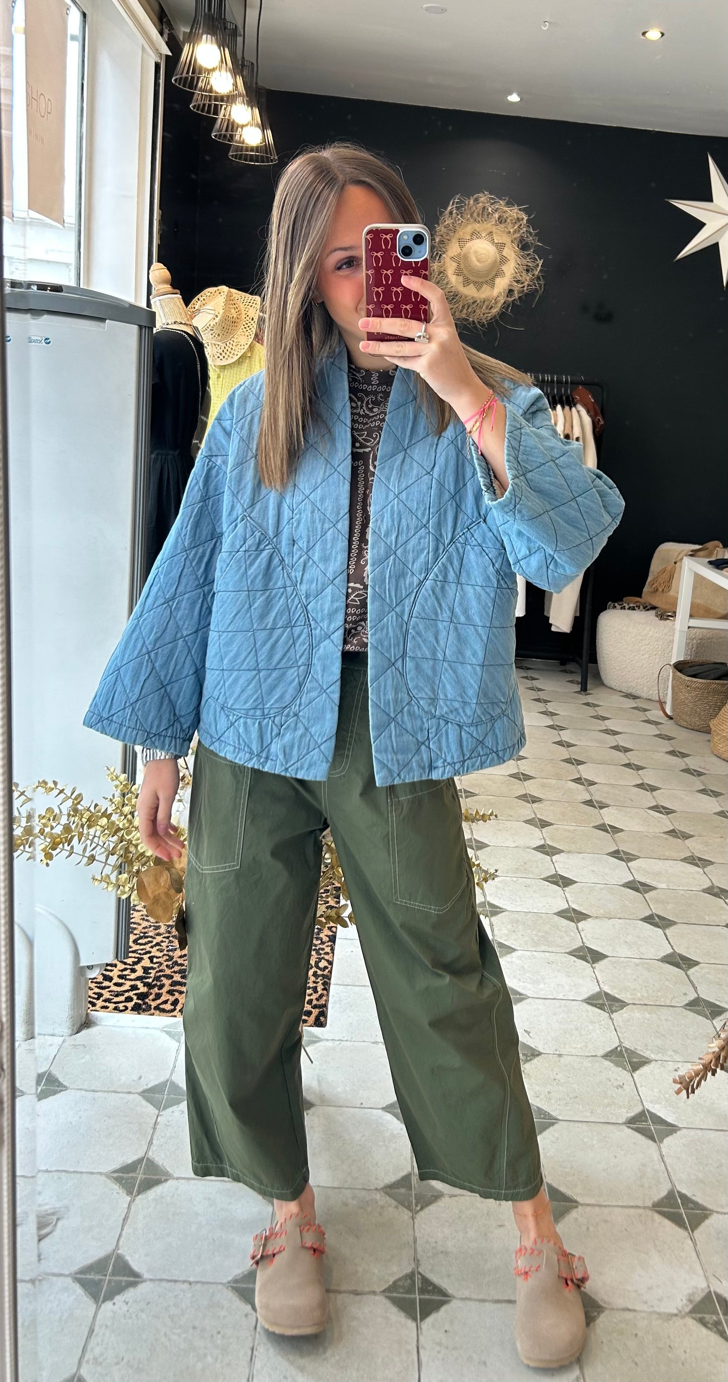 Pantalon Octave kaki- Johanna Paris