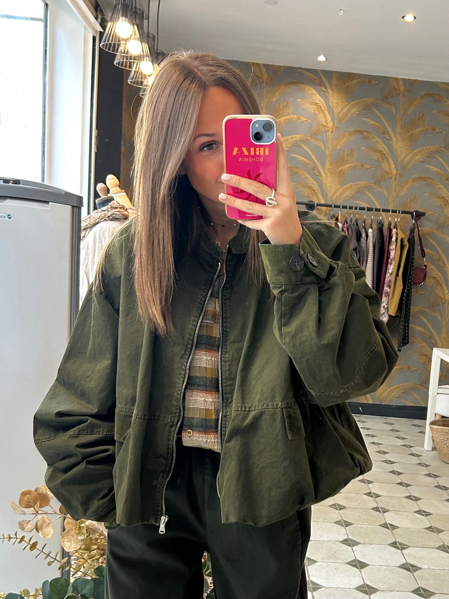 Veste Jenna kaki - Johanna Paris
