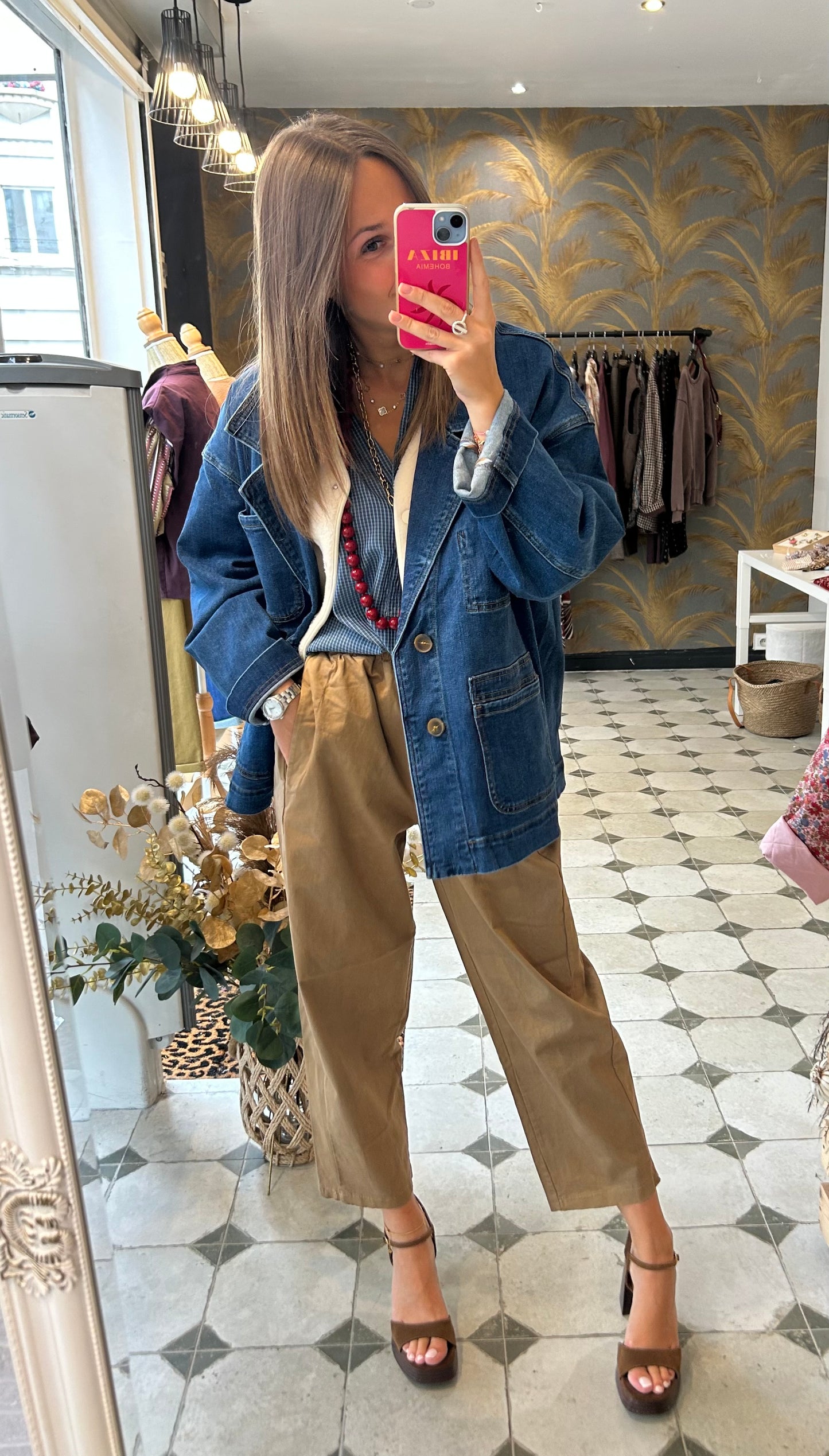 Veste en jean Ava