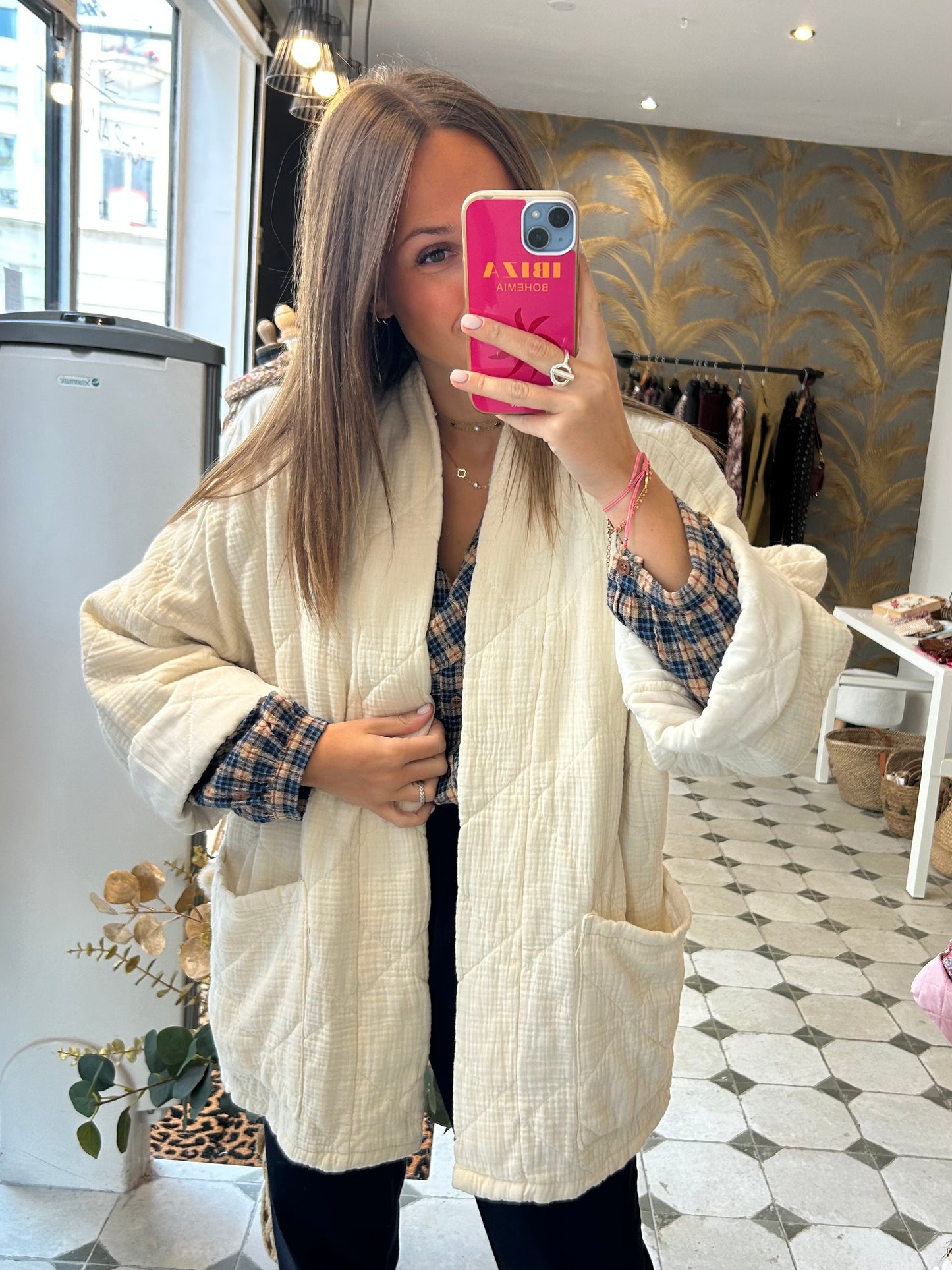Veste Chloé écru - Johanna Paris