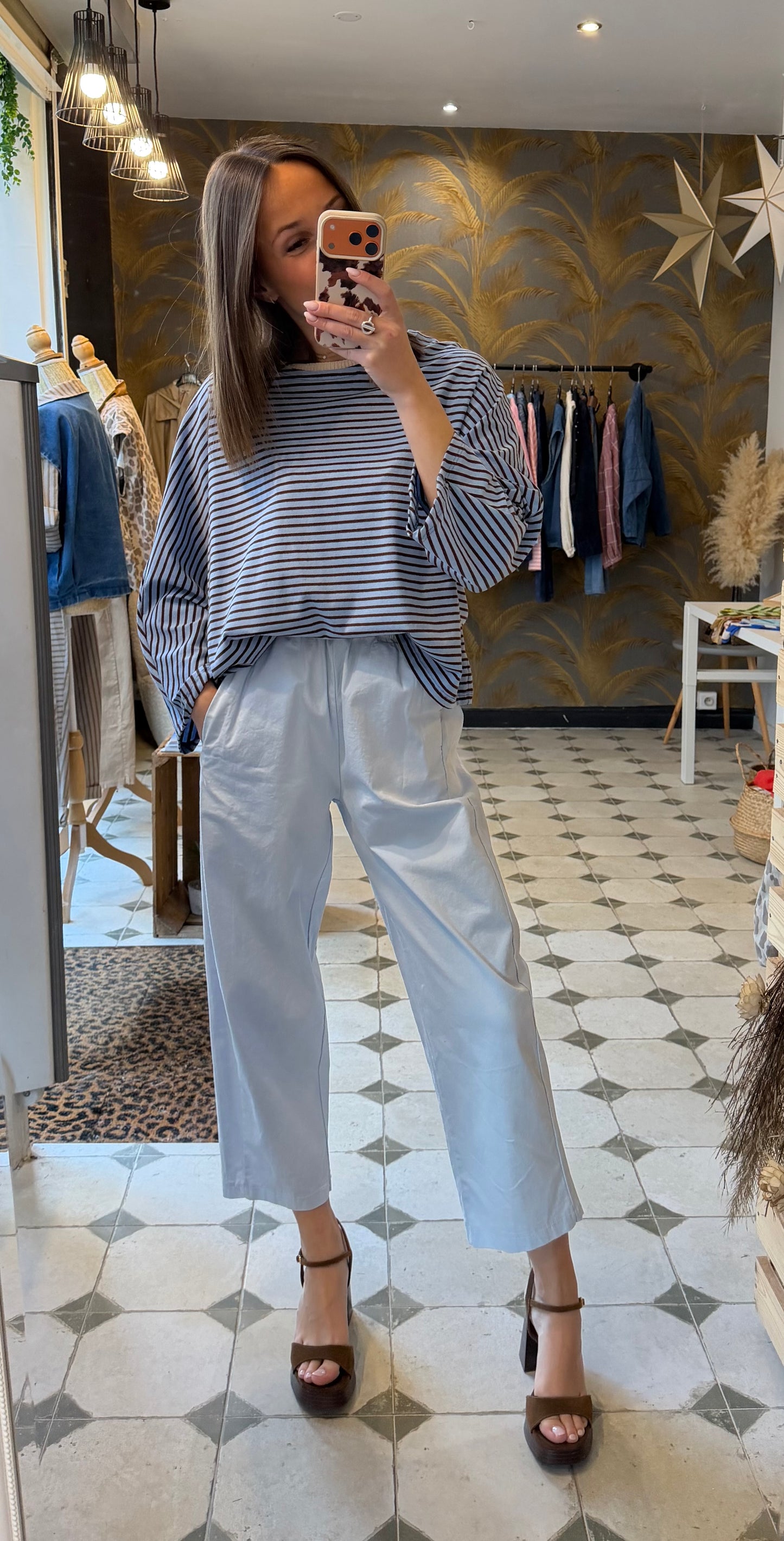 Pantalon Magique bleu clair - Johanna Paris -